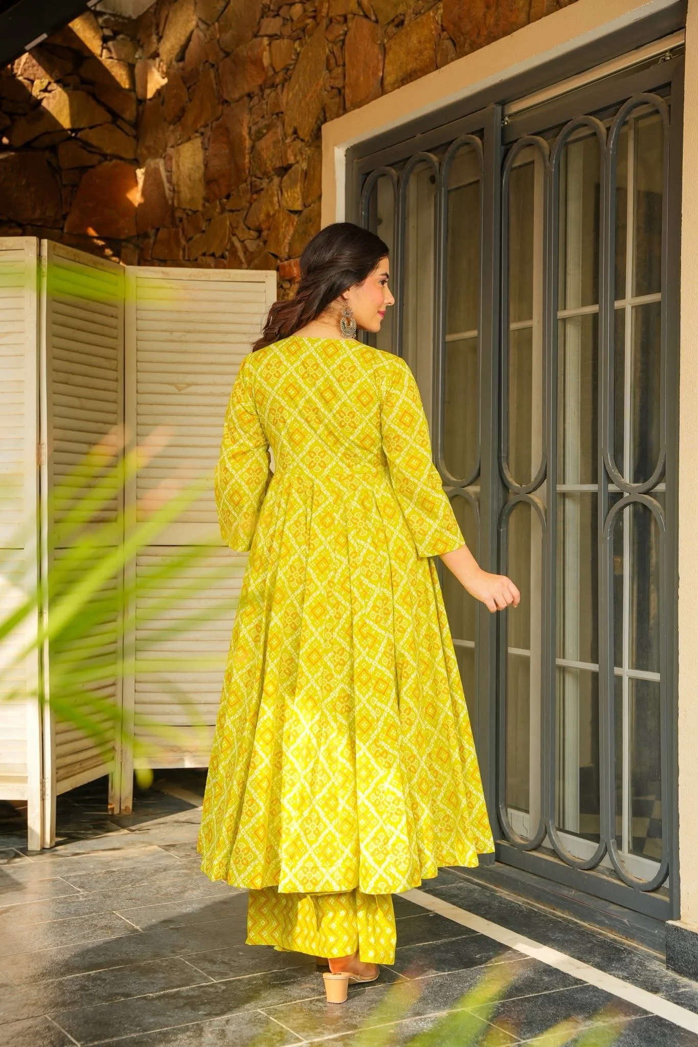 Aangan Prsim Kurta Palazzo Set - Image 5