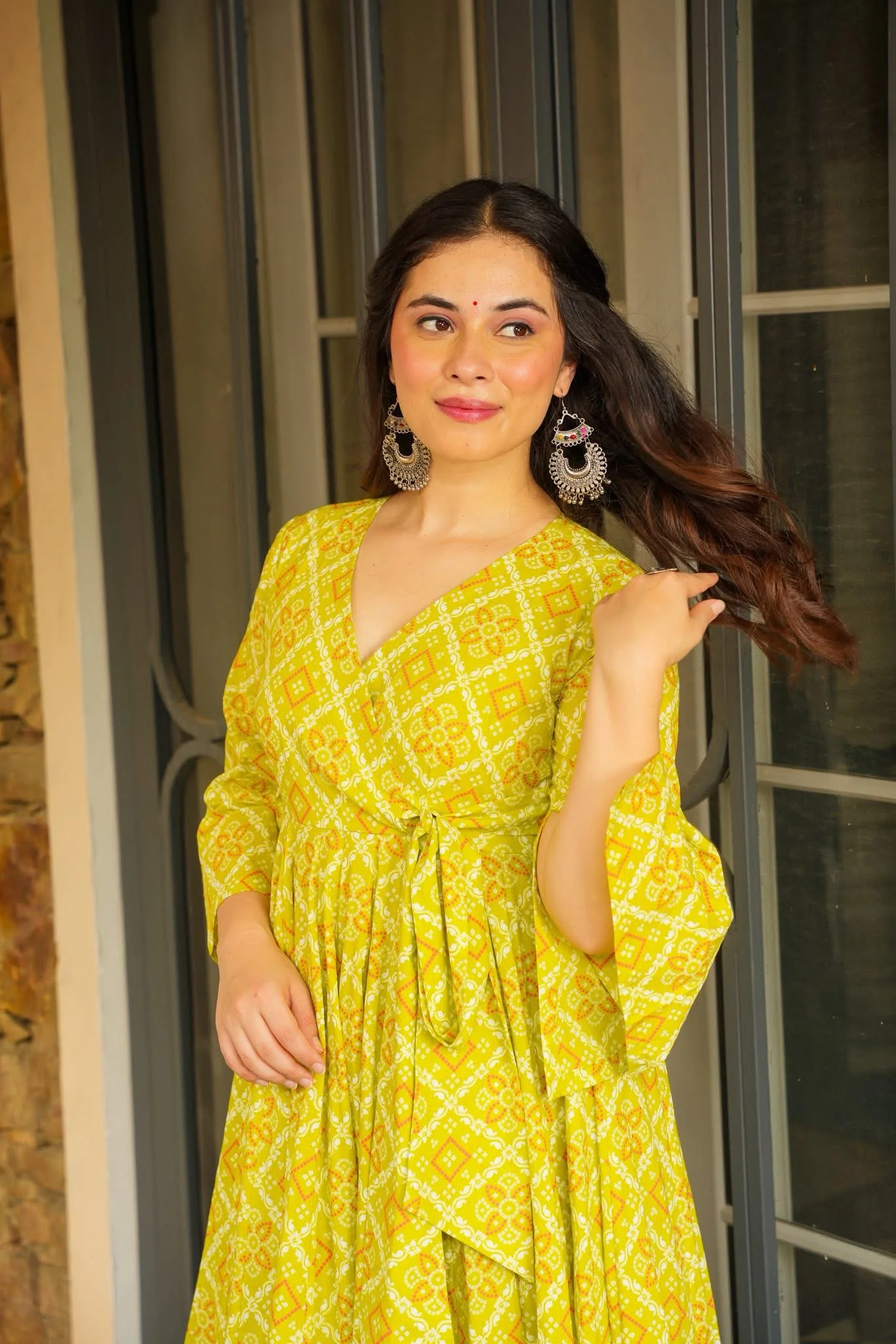 Aangan Prsim Kurta Palazzo Set - Image 6