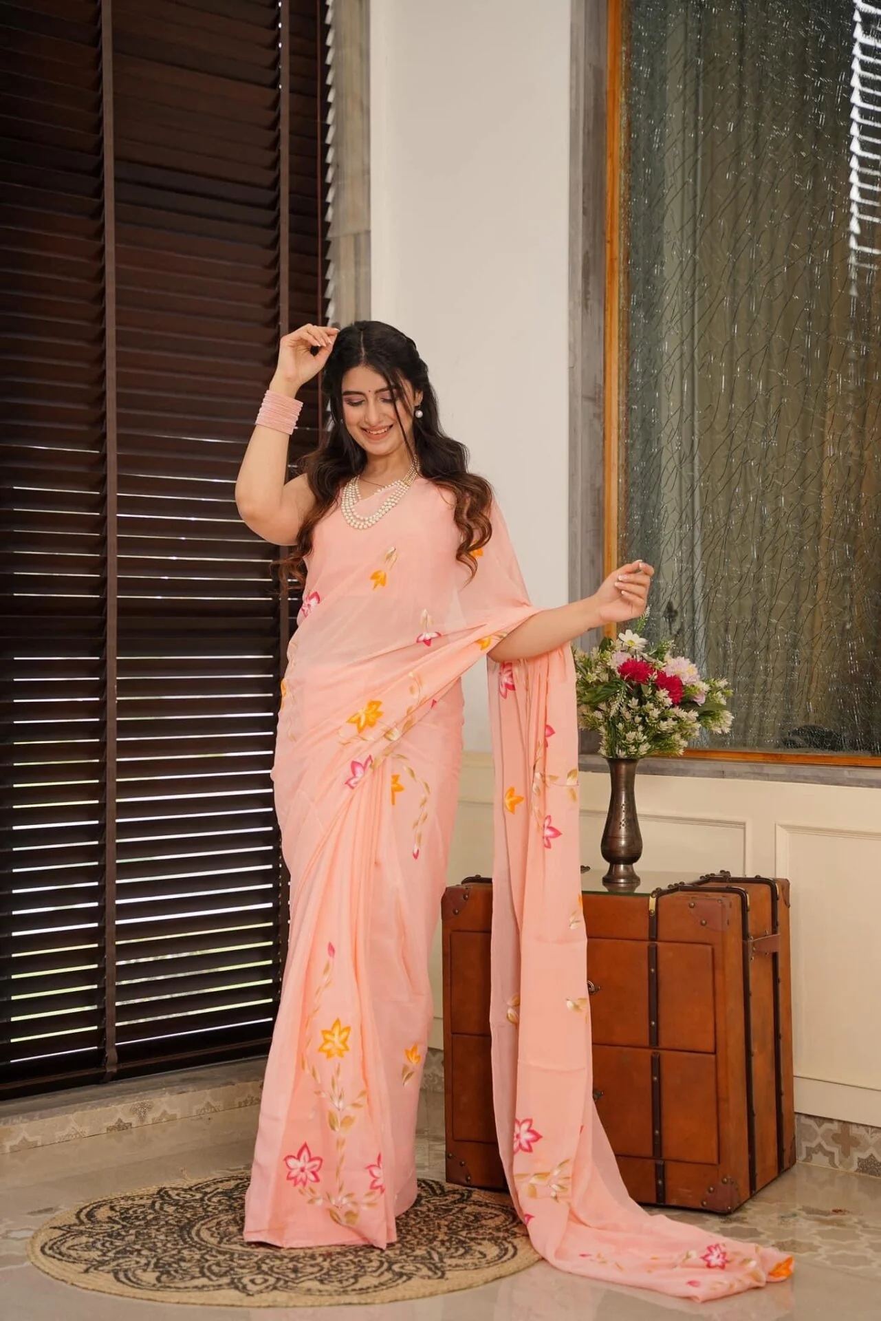 Aaradhana pearl saree - Image 4