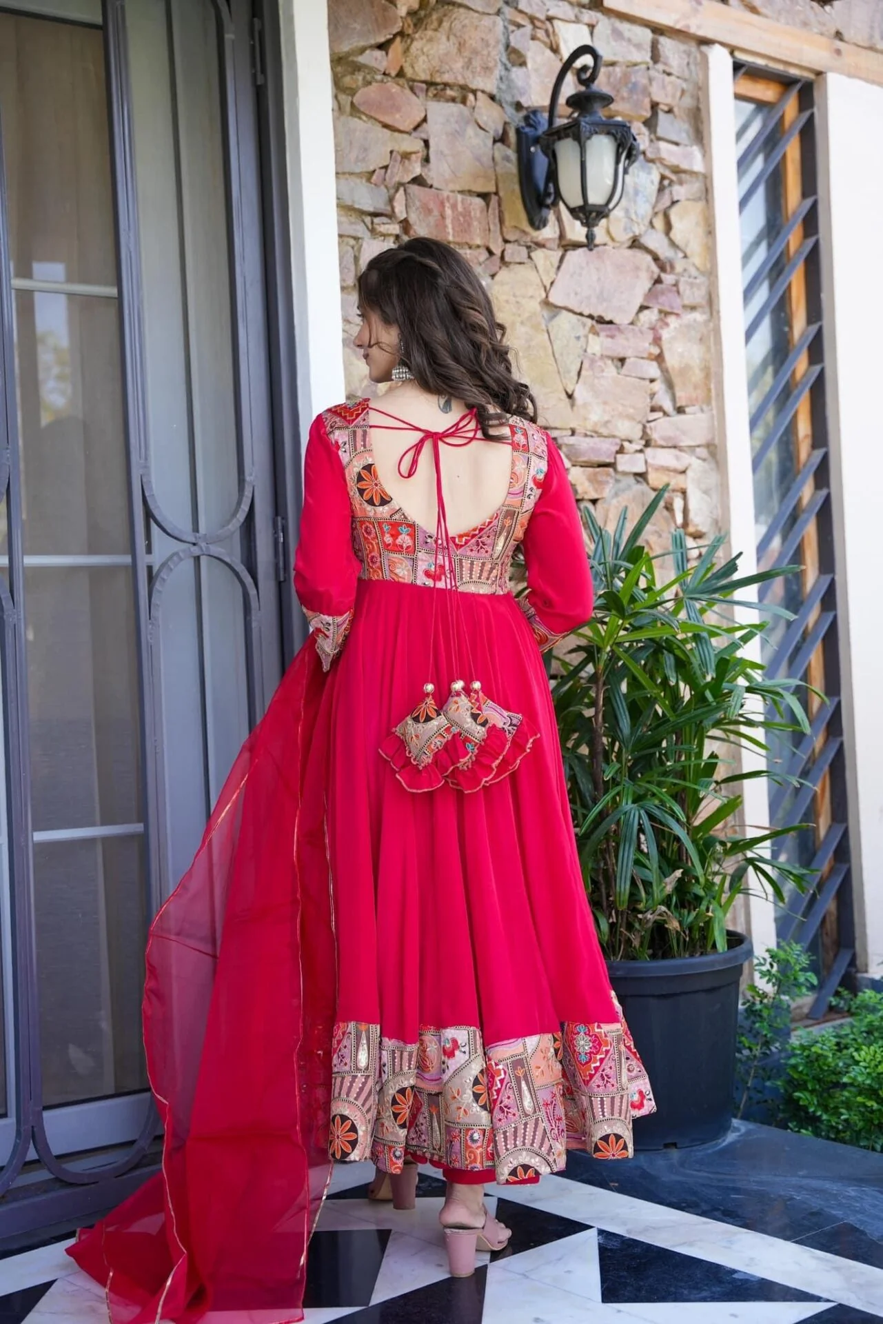 Adhira Crepe Suit Set - Image 4