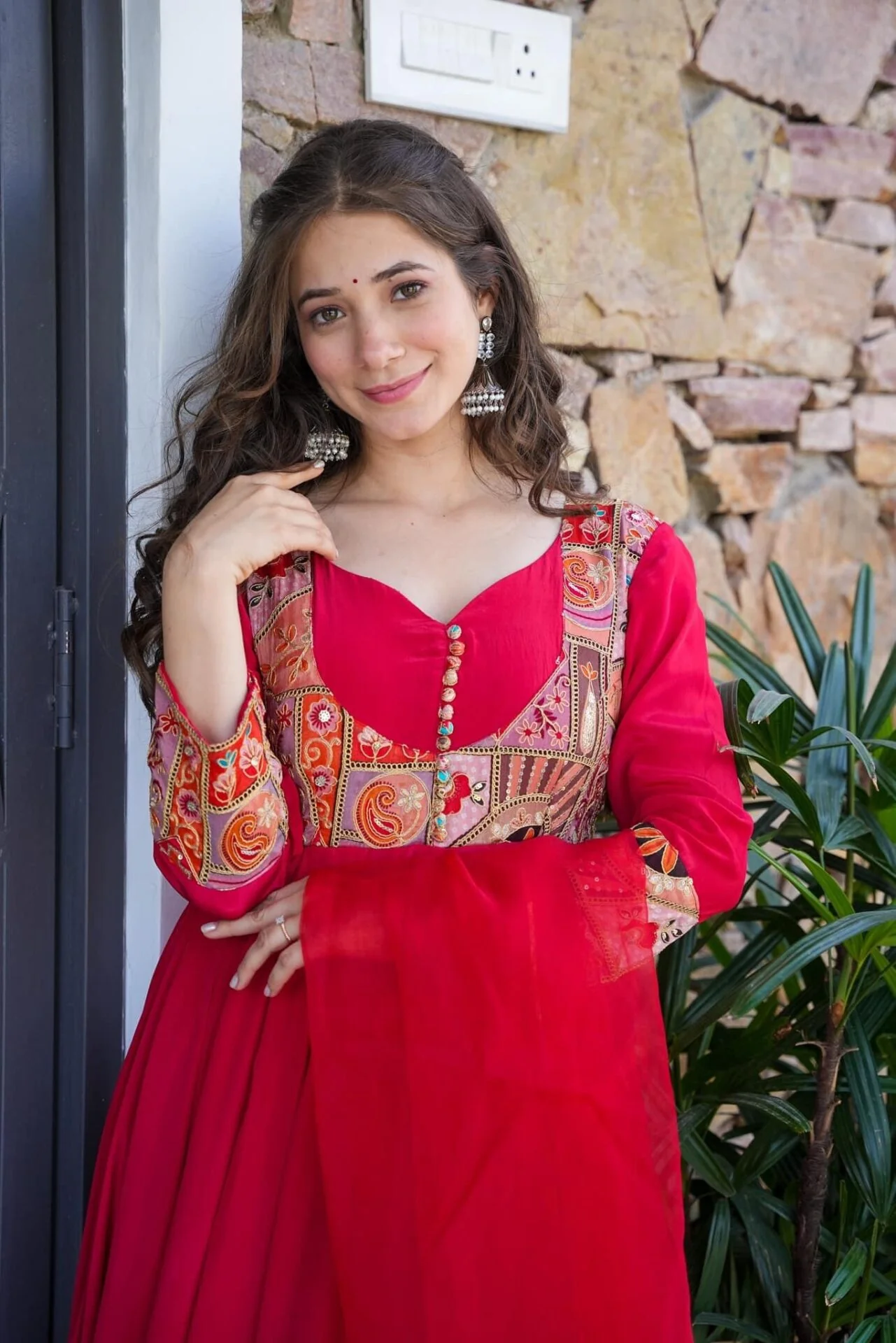 Adhira Crepe Suit Set - Image 6