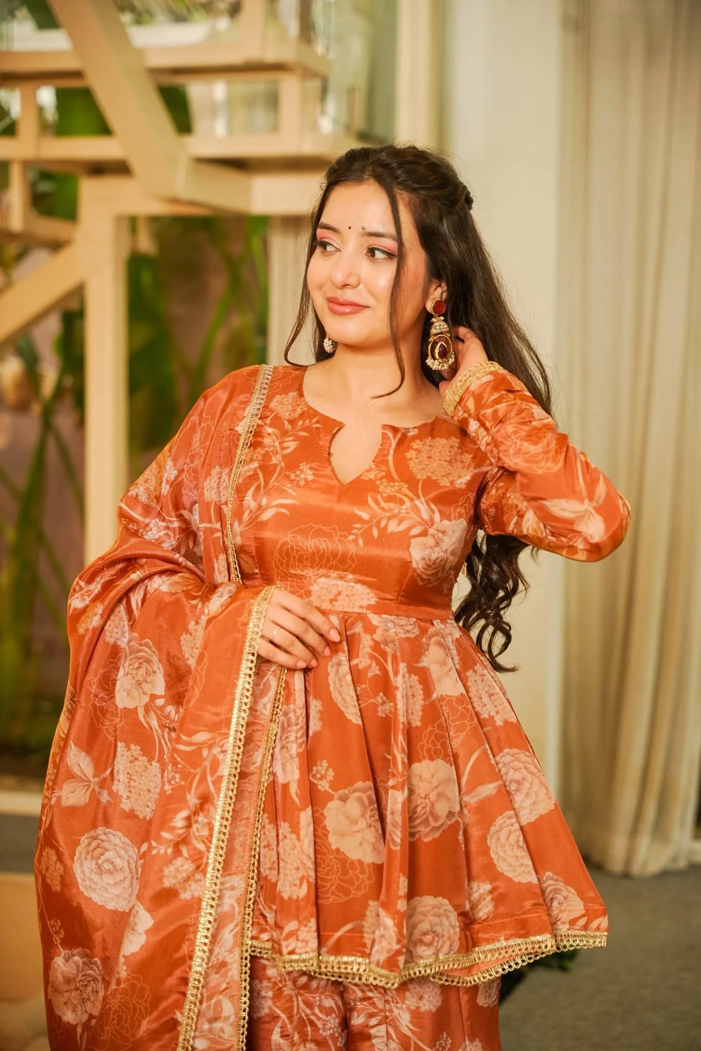 Ahalya Cosmos Sharara Set - Image 6