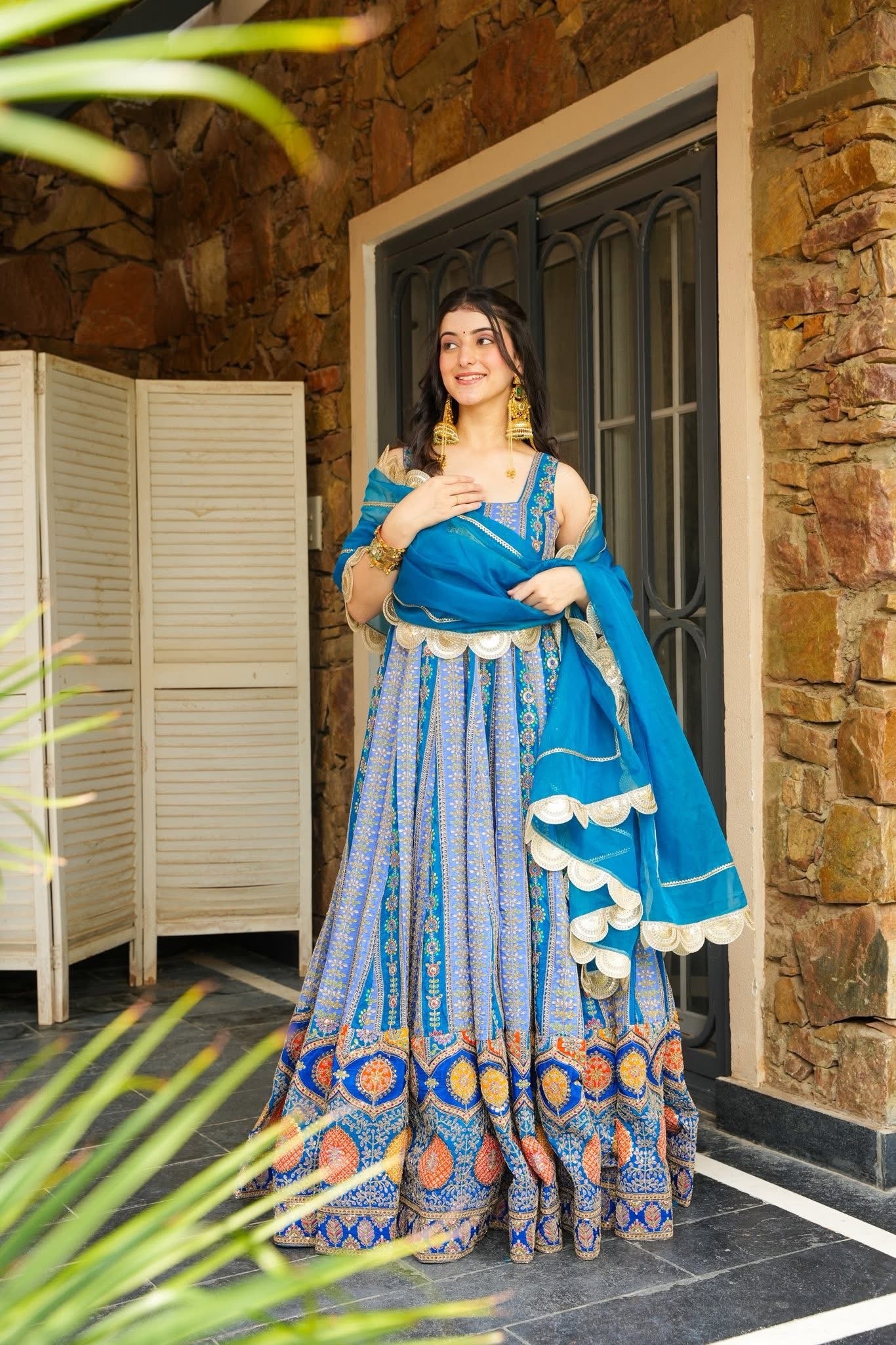 Azure Aabroo Maxi Set - Image 4
