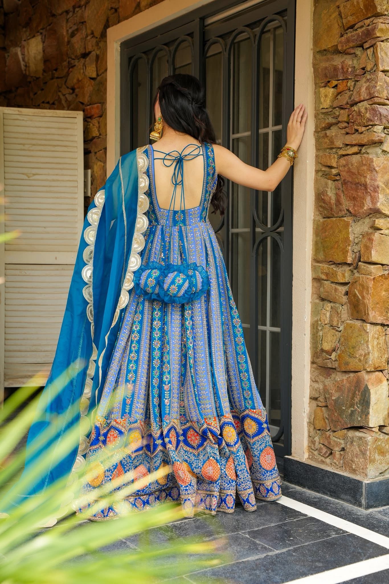 Azure Aabroo Maxi Set - Image 5
