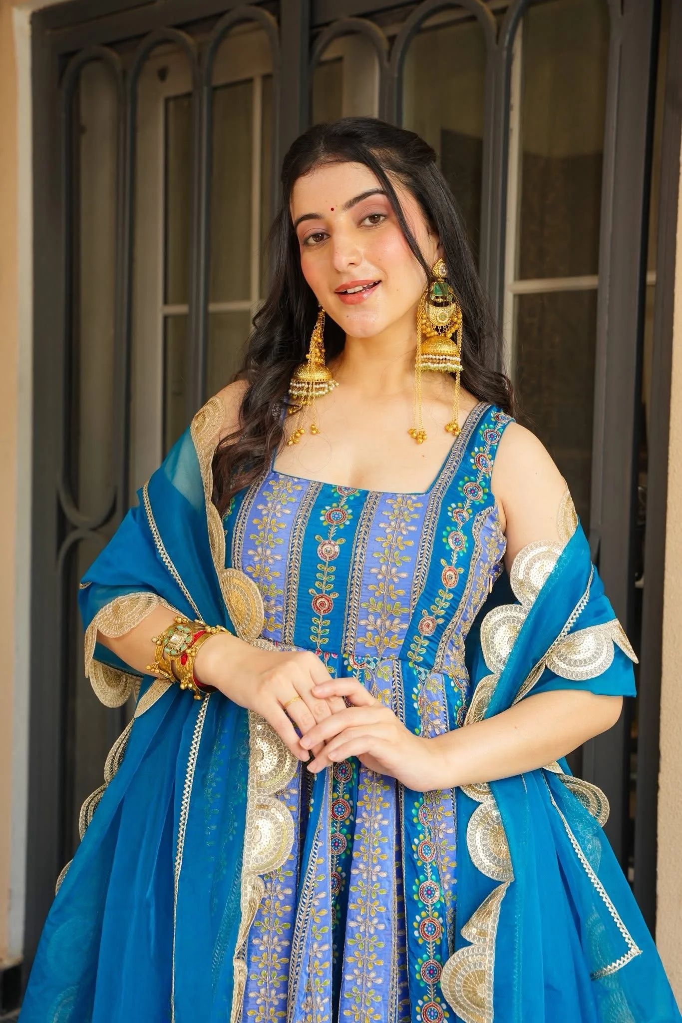 Azure Aabroo Maxi Set - Image 6
