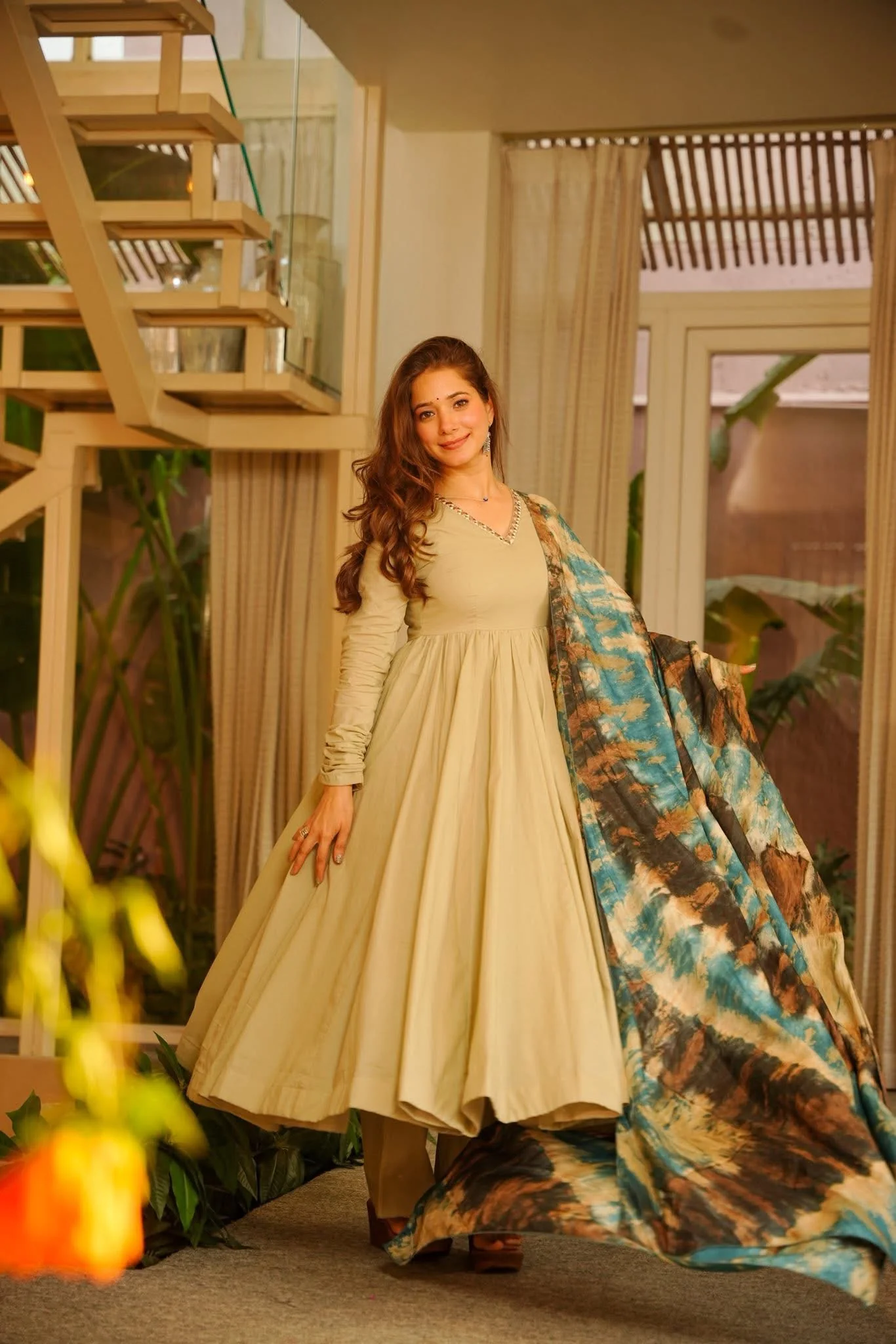 Bani Cotton Anarkali Suit Set - Image 3