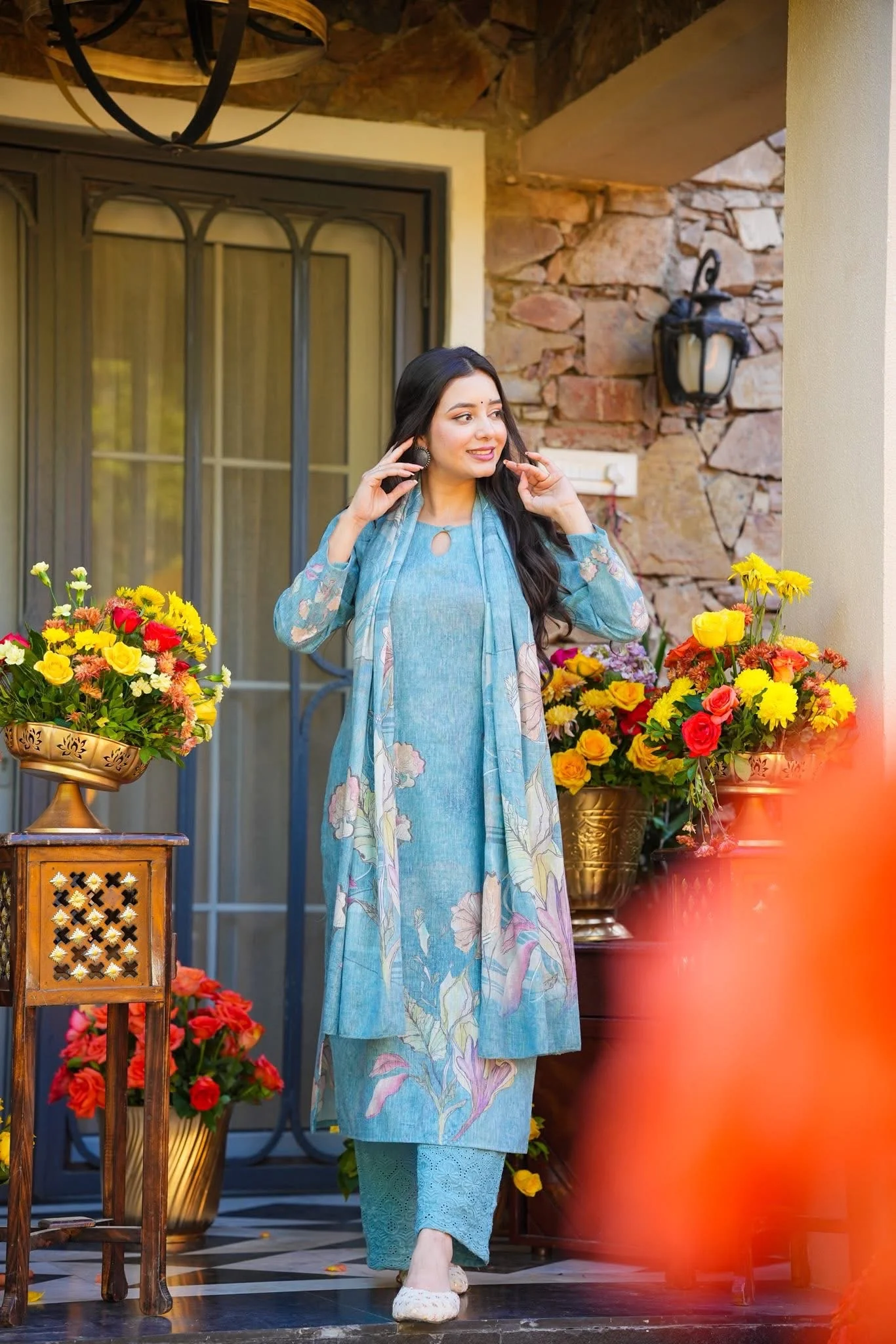 Bhuveshi Cotton Kurta Set - Image 3