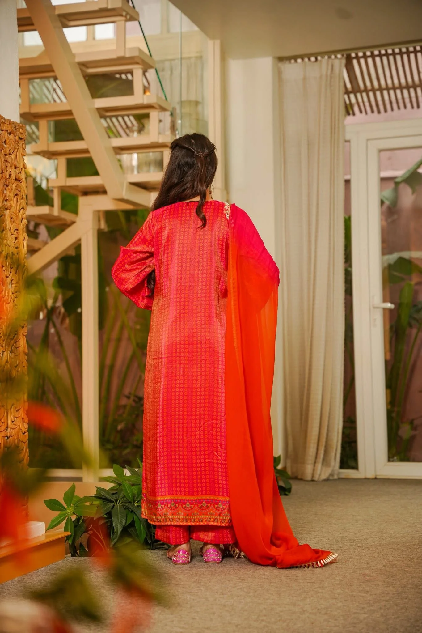 Bianca Silk Wedding Wear Kurta Set - Image 4