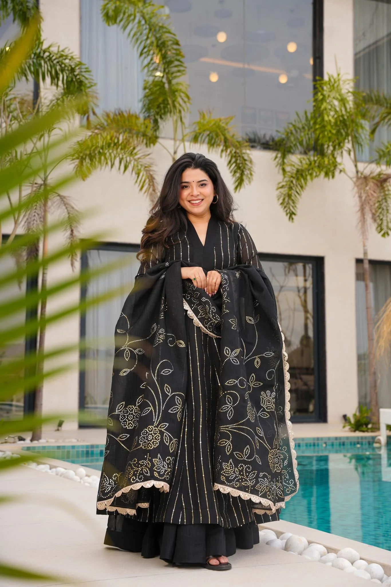 Black Canvas Suit Set - Image 5