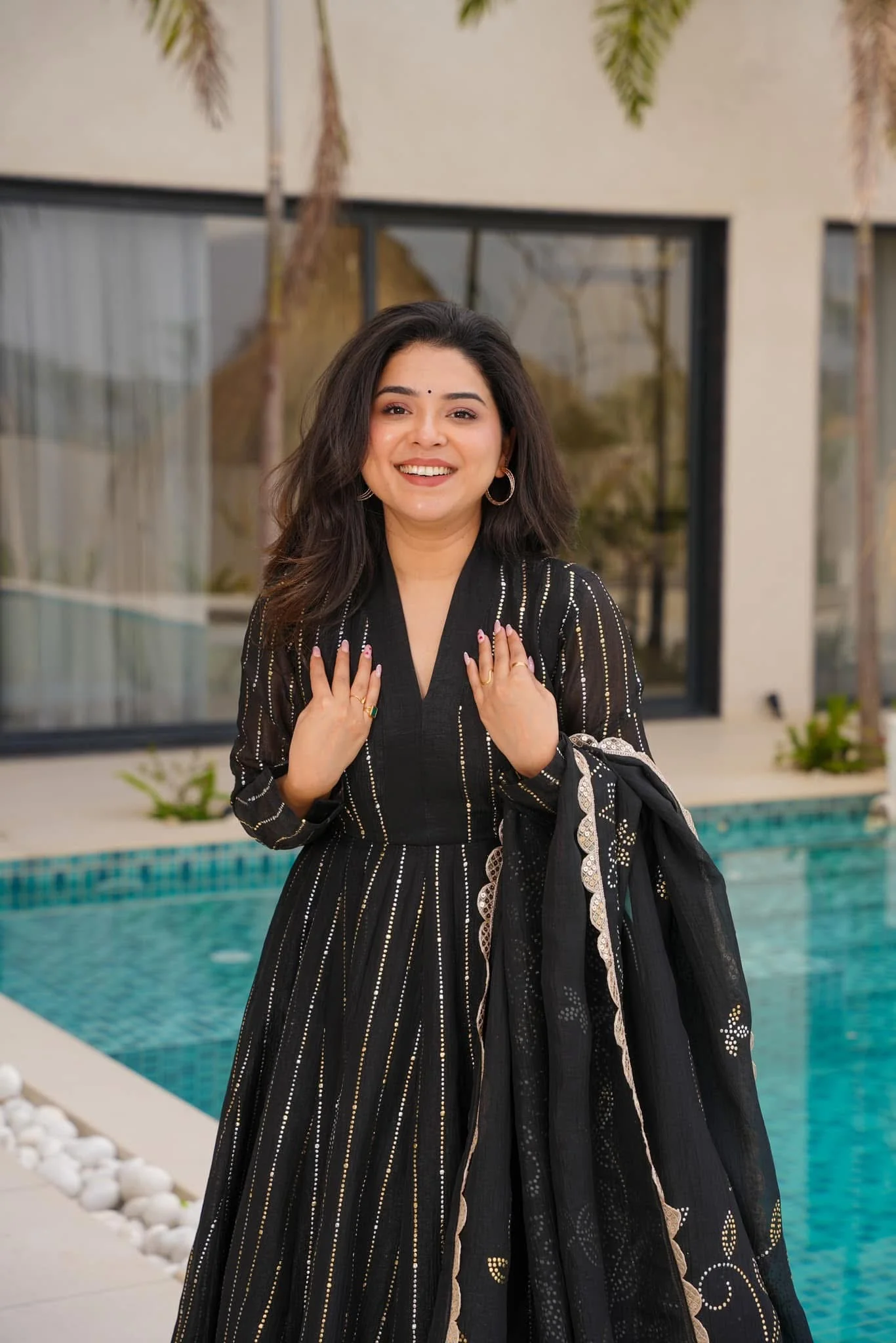 Black Canvas Suit Set - Image 6