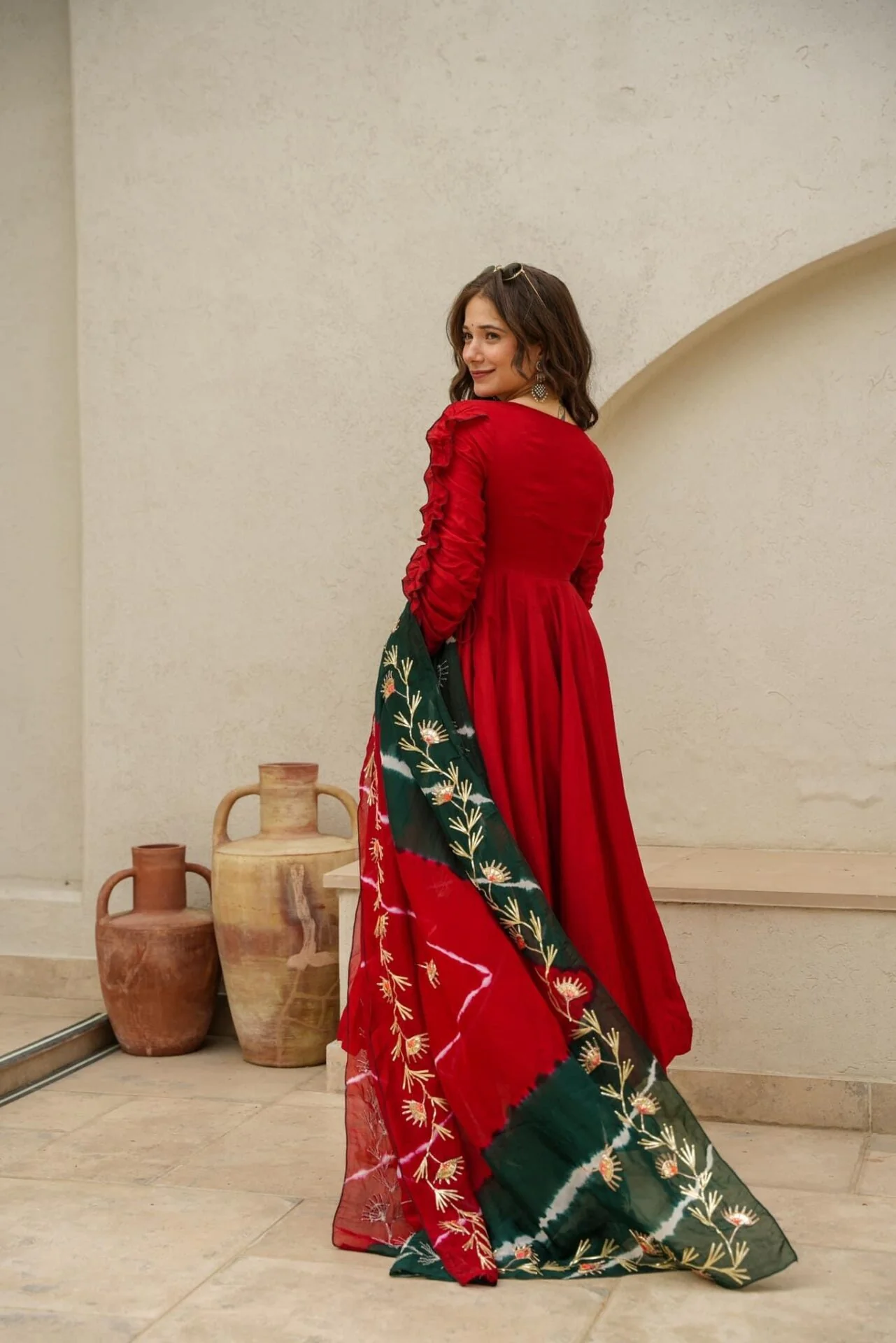cardinal red suit set - Image 5