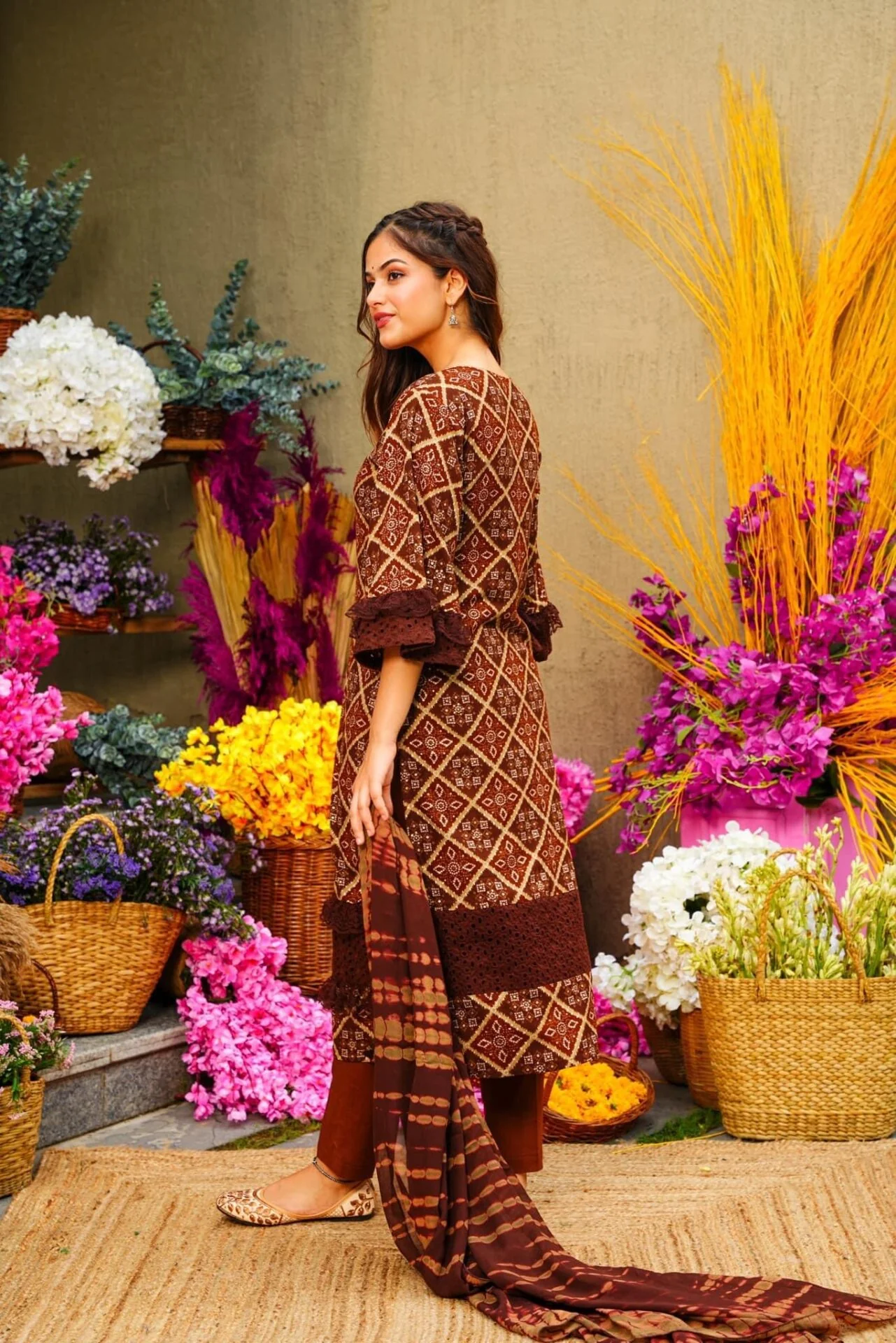 DIHU RAYON STRAIGHT SUIT SET - Image 5