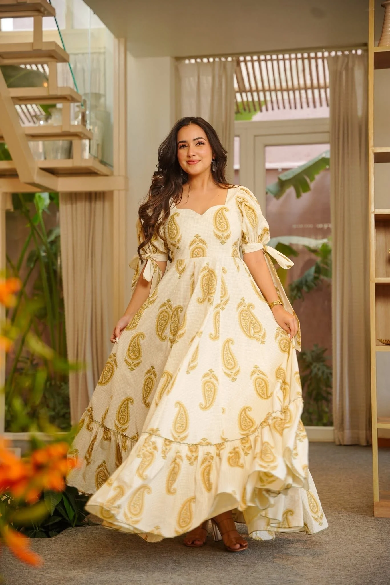 Ekisha Cotton Maxi Dress - Image 3