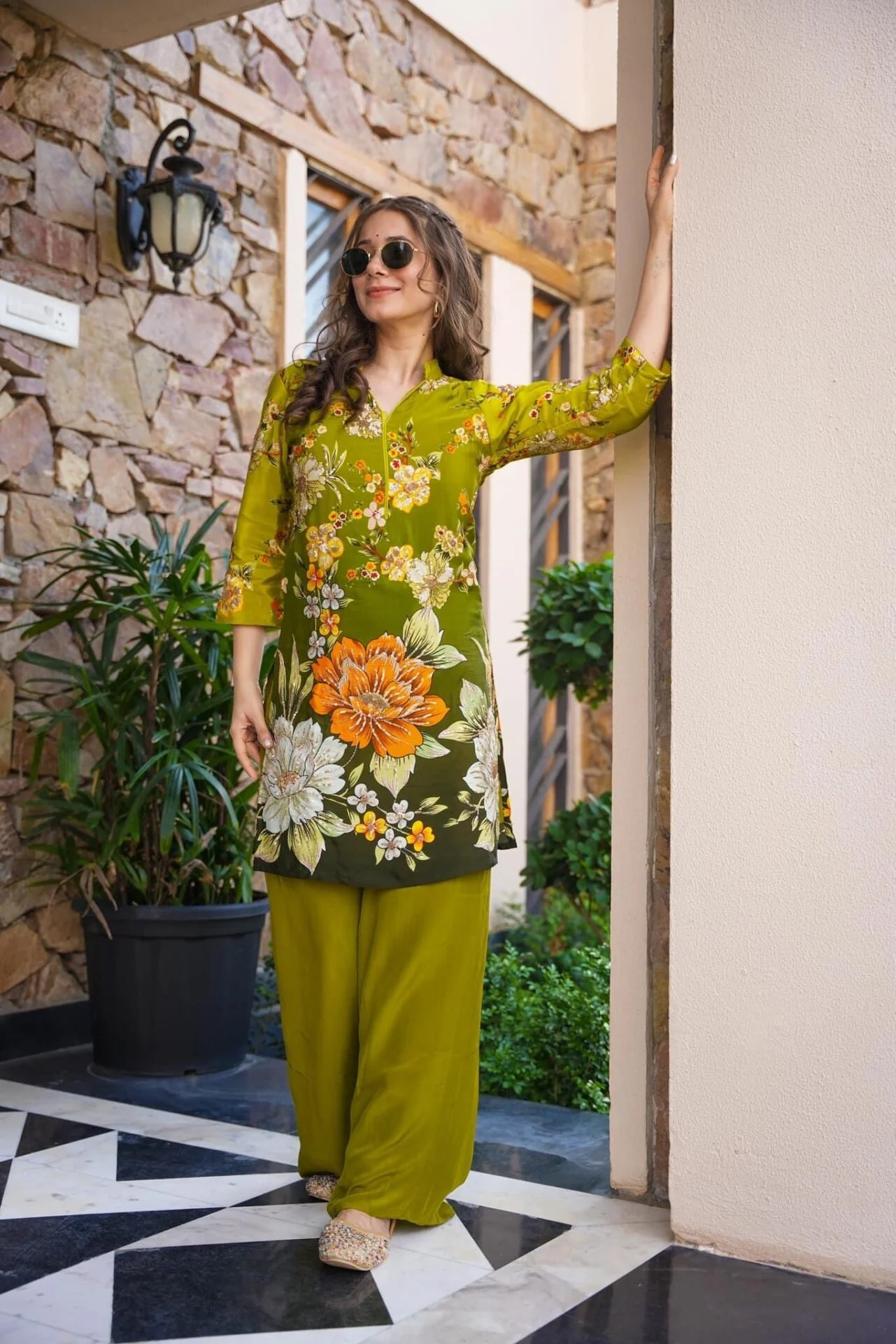 HAZEL GREEN EMBROIDERED SET - Image 3