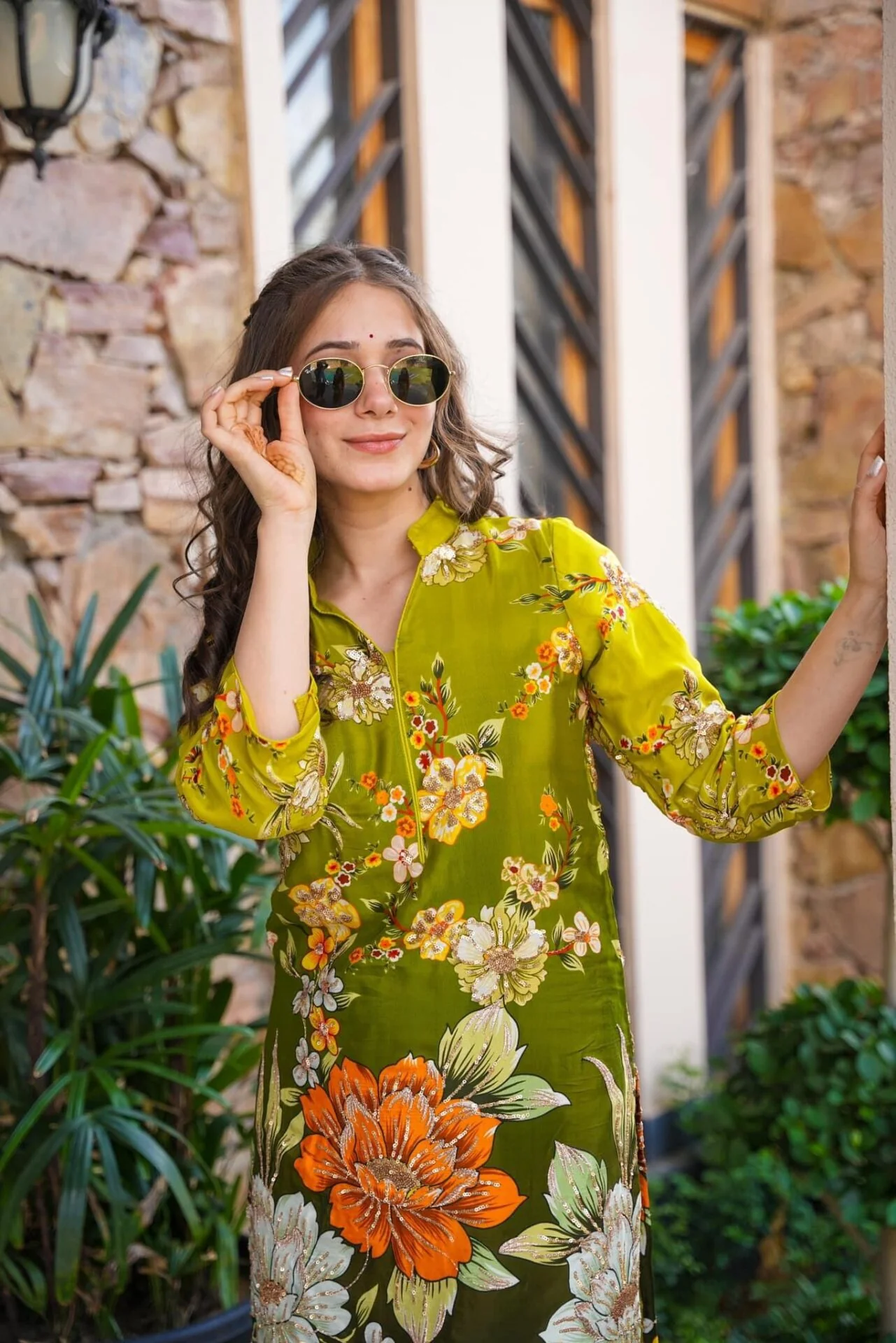 HAZEL GREEN EMBROIDERED SET - Image 5