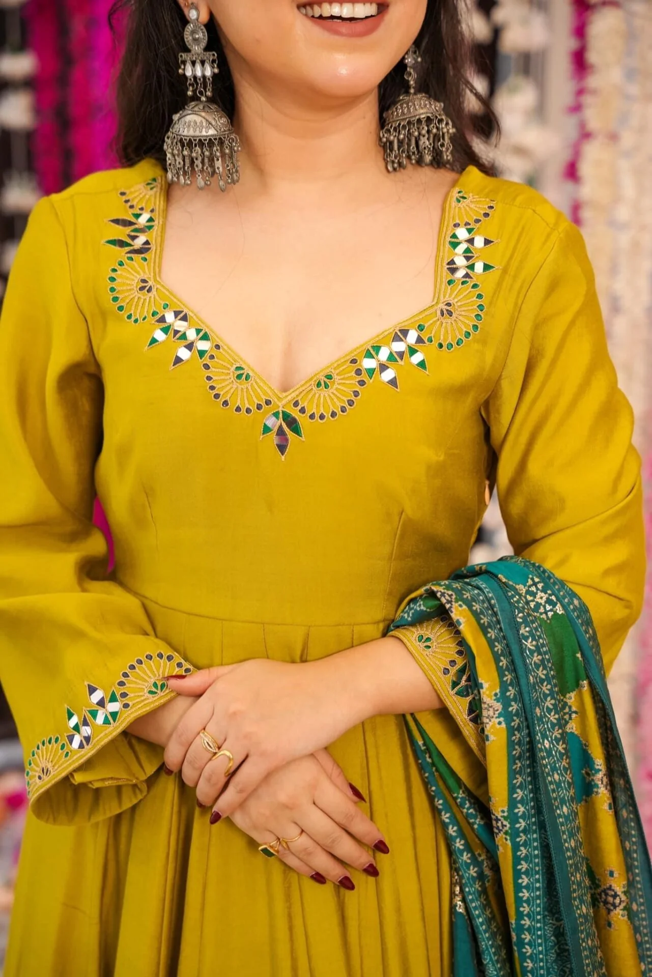 jeevika muslin suit set - Image 5