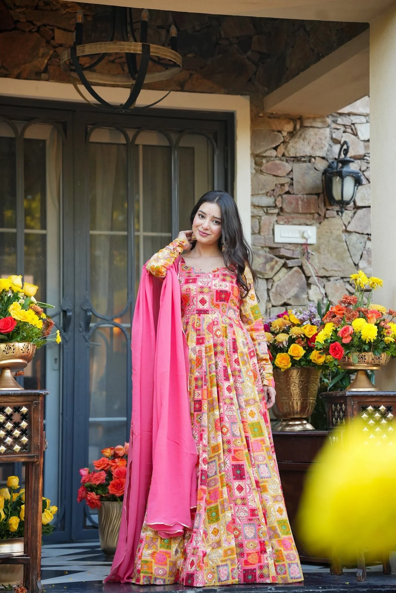 Kiranima Multicolored Maxi Set - Image 2