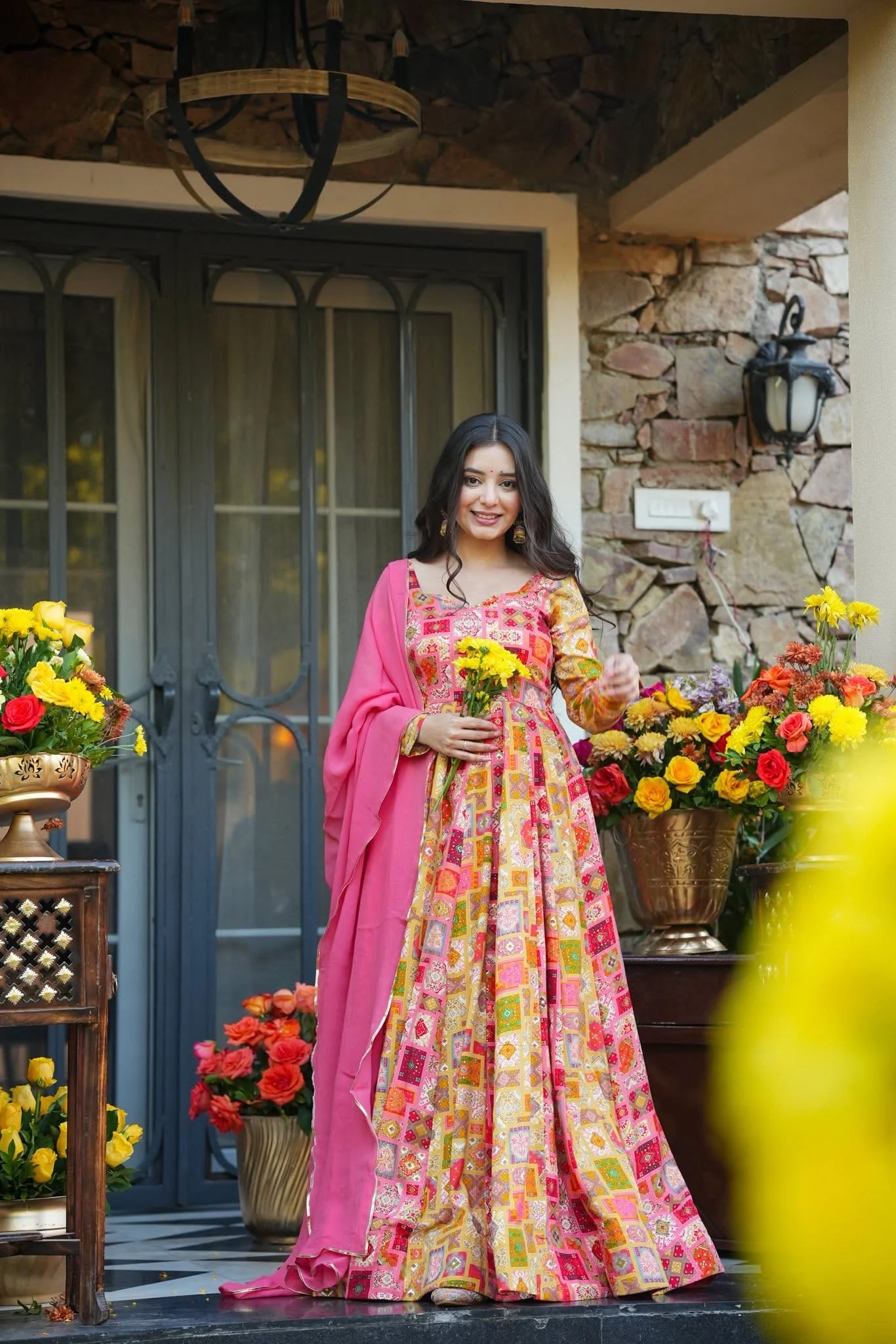 Kiranima Multicolored Maxi Set - Image 4