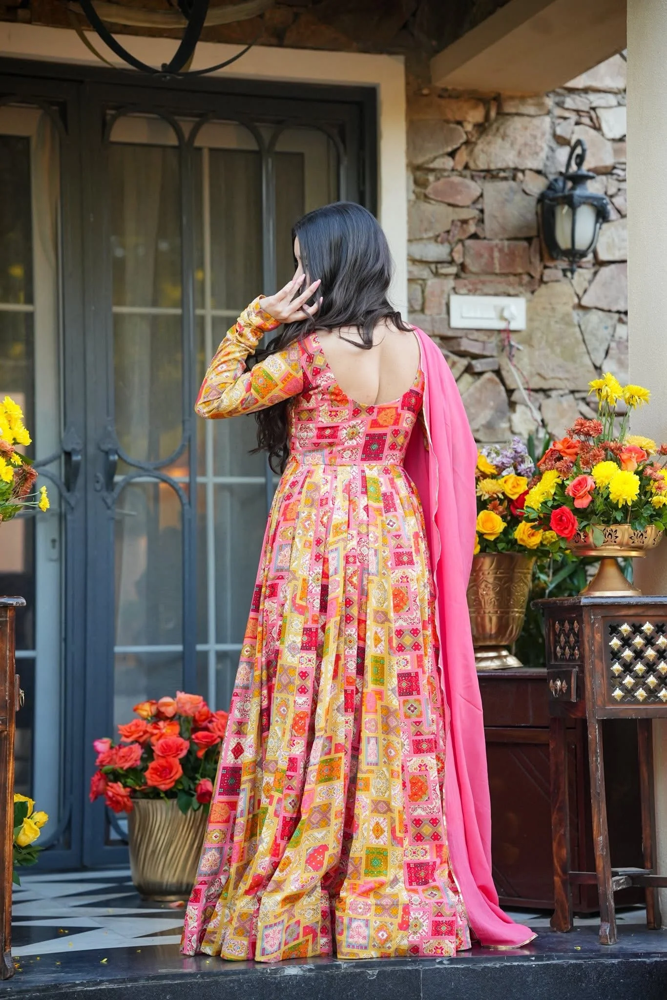 Kiranima Multicolored Maxi Set - Image 5