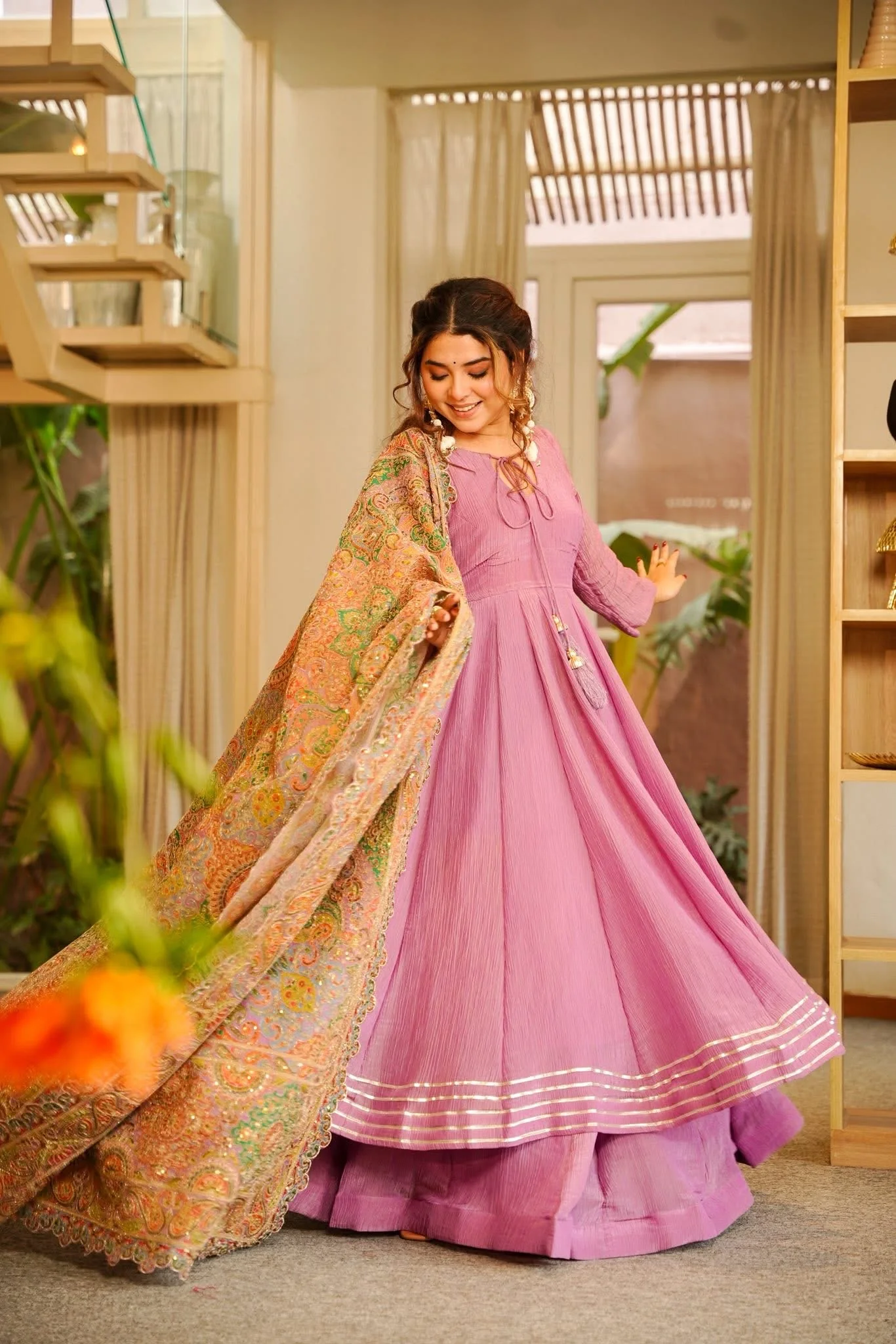 Kriyana Wedding Wear Anarkali Suit Set - Image 4