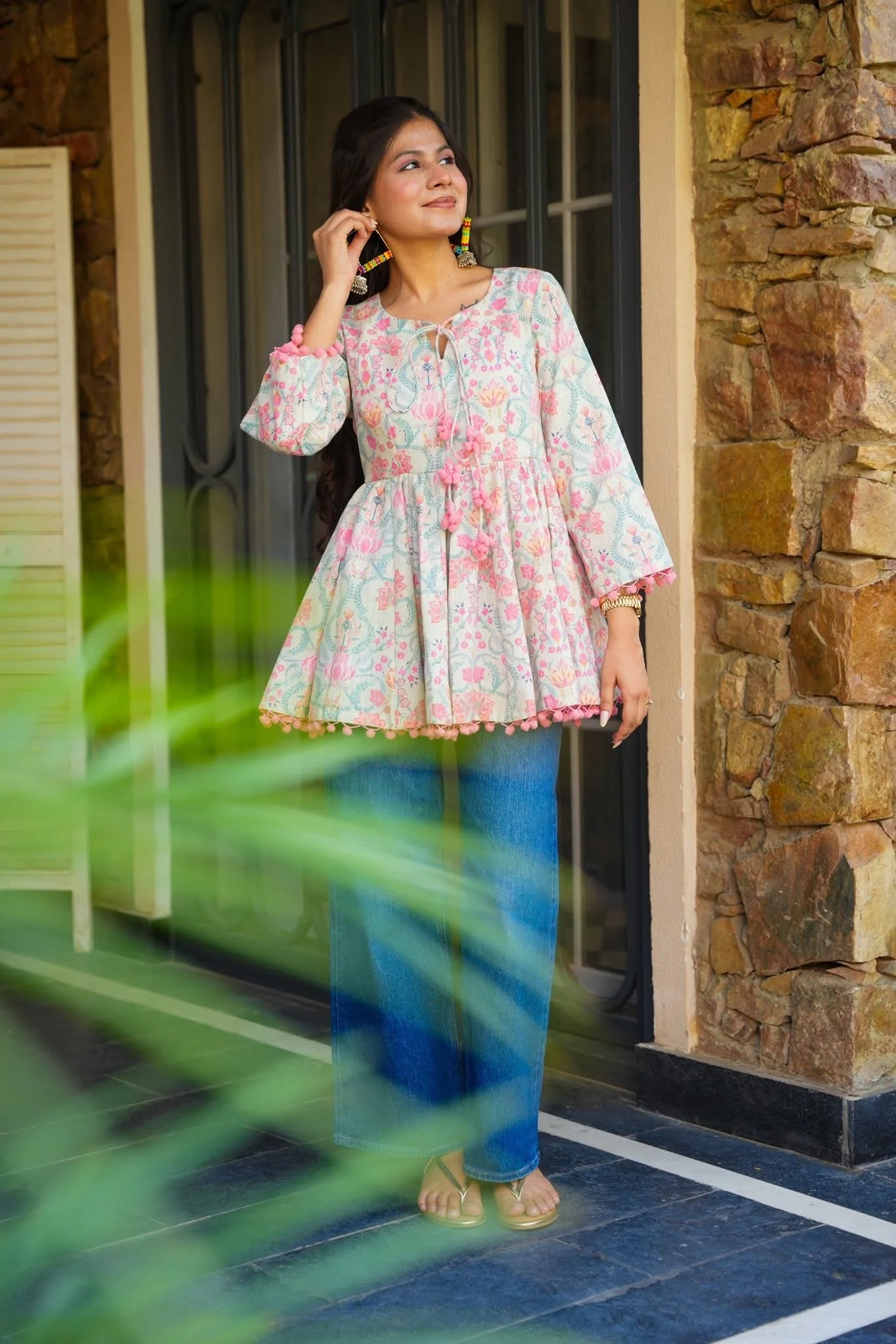 Loom & Lace Cotton Top - Image 3