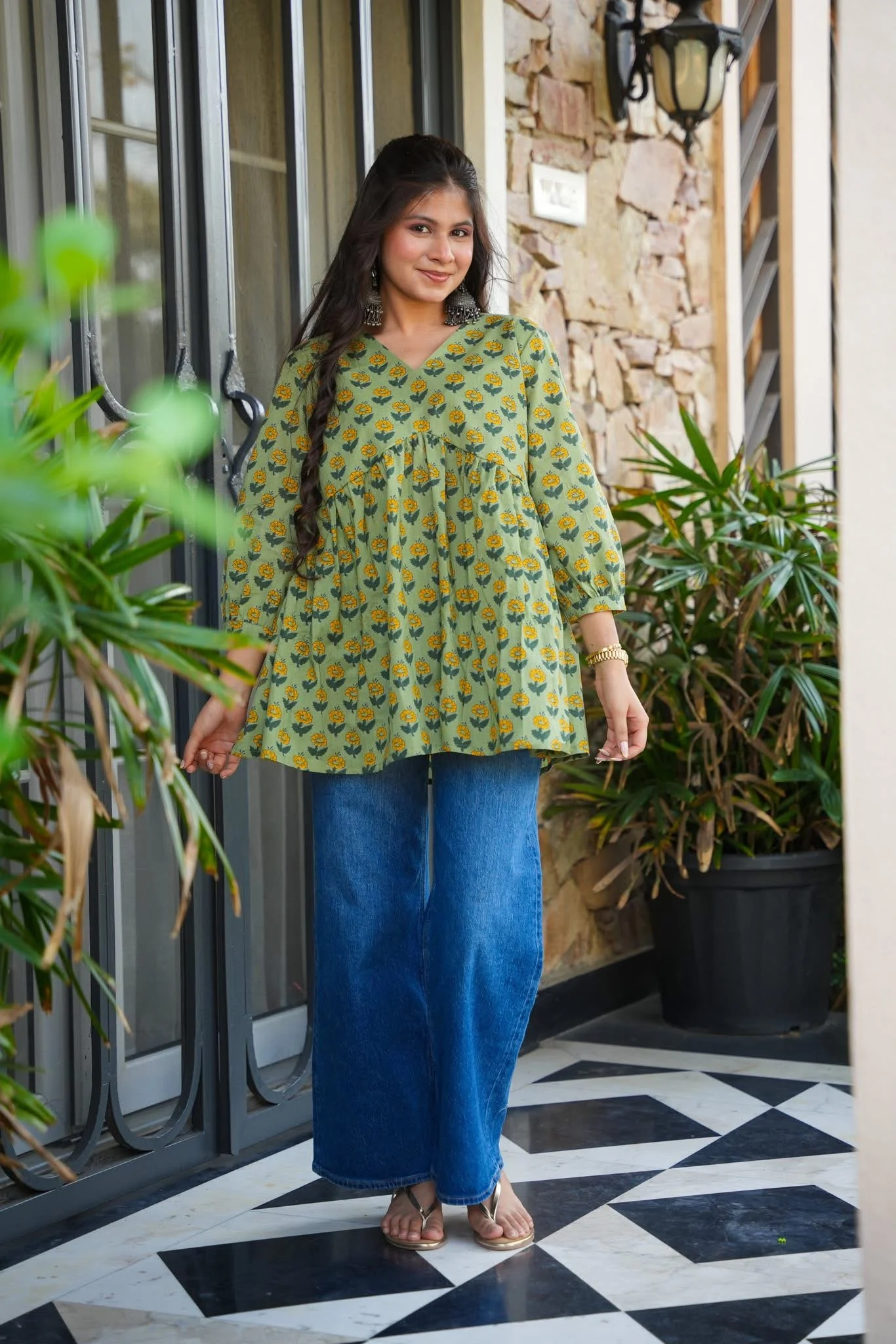 Luna Thread Cotton Top - Image 3