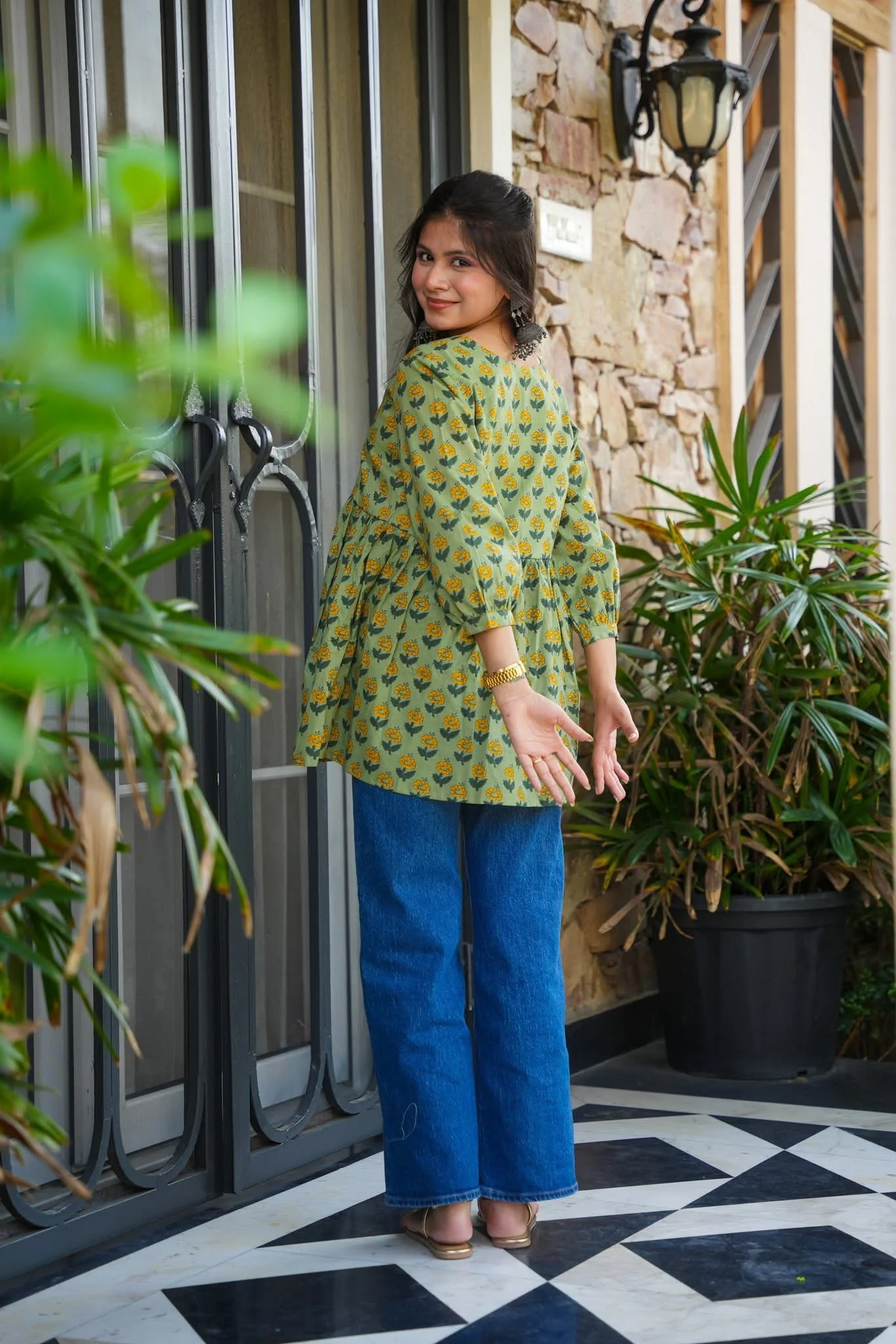 Luna Thread Cotton Top - Image 4