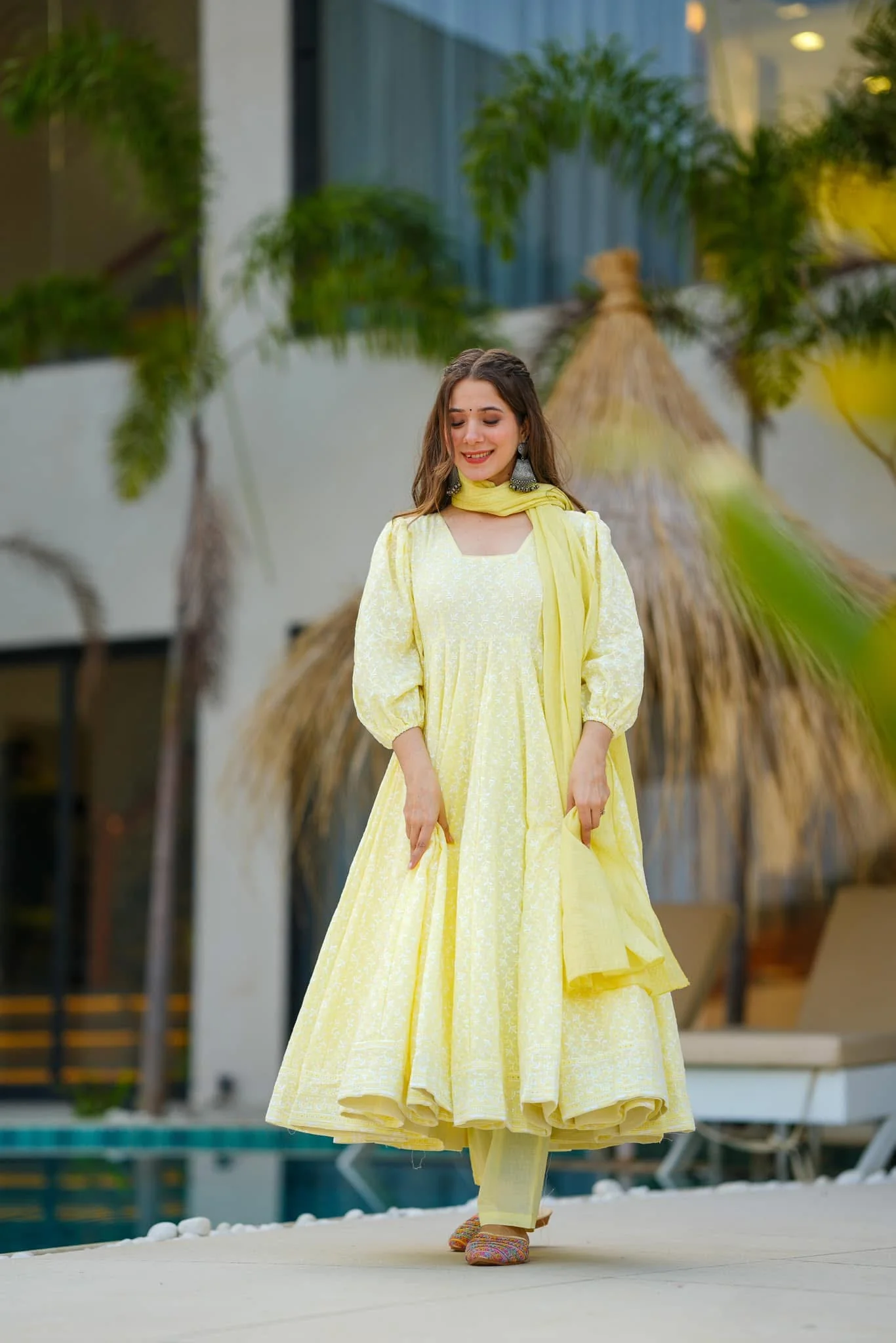 mable lime cotton suit set - Image 6
