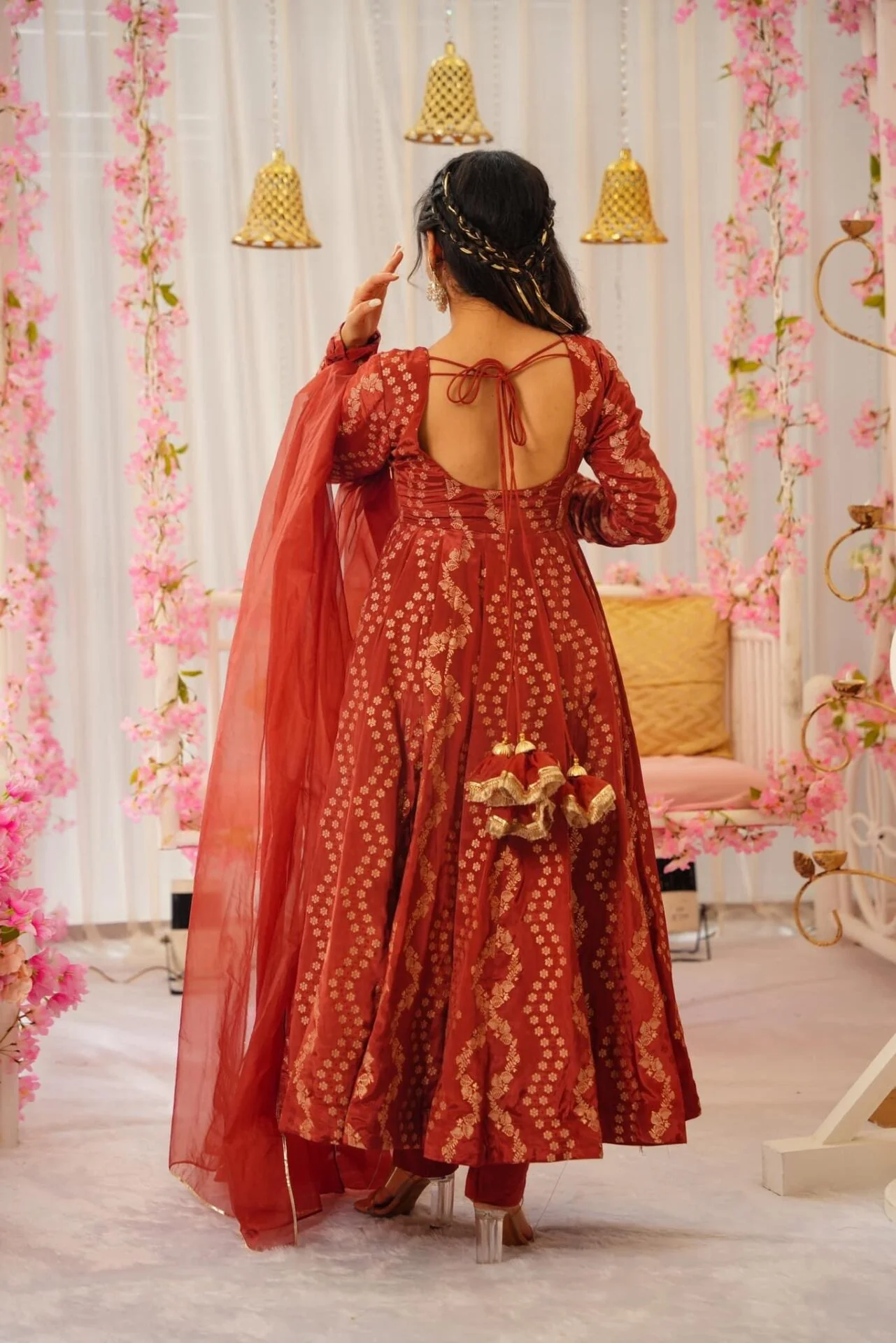 Maharani Blush suit set - Image 4