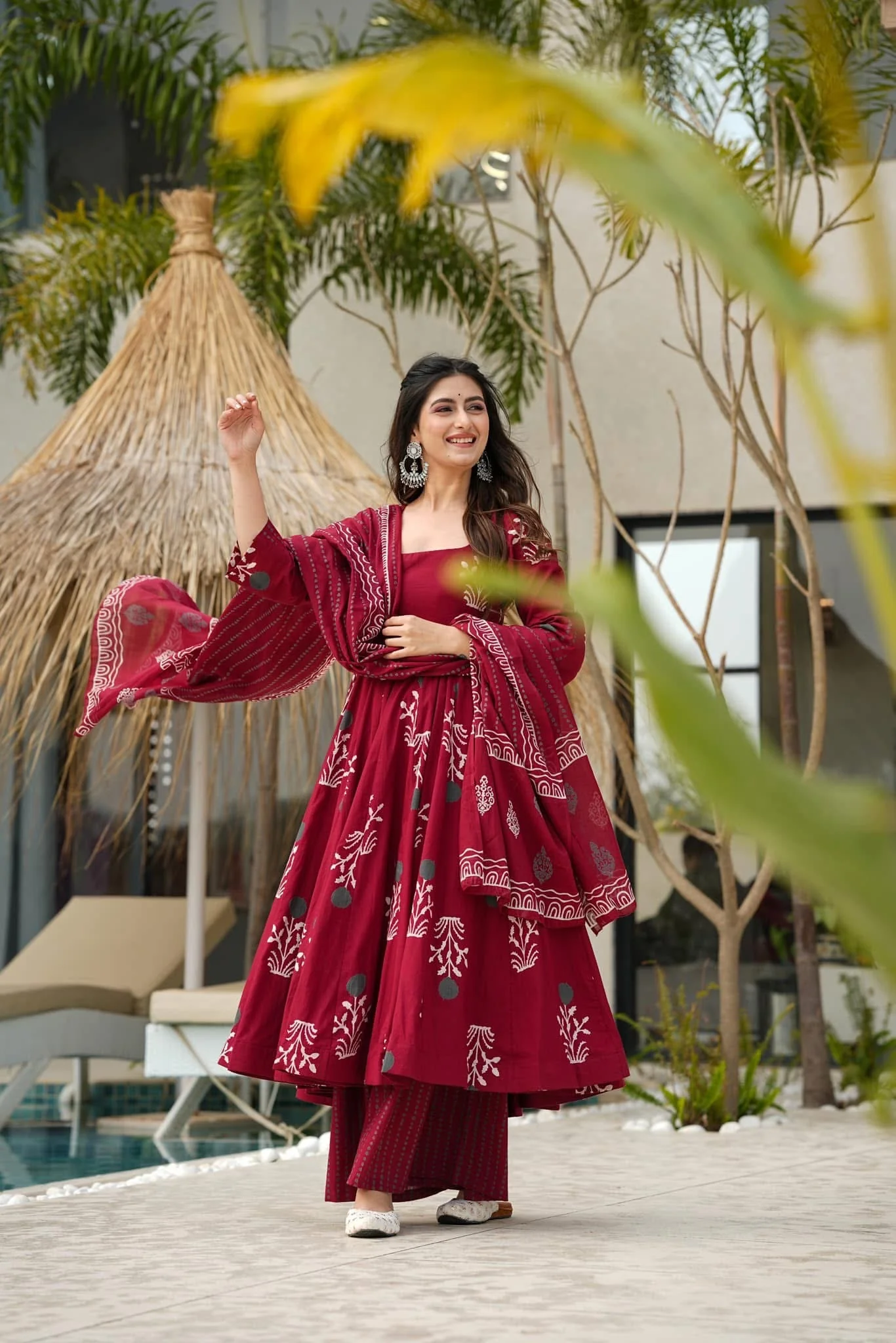 Maho chic cotton suit set - Image 3