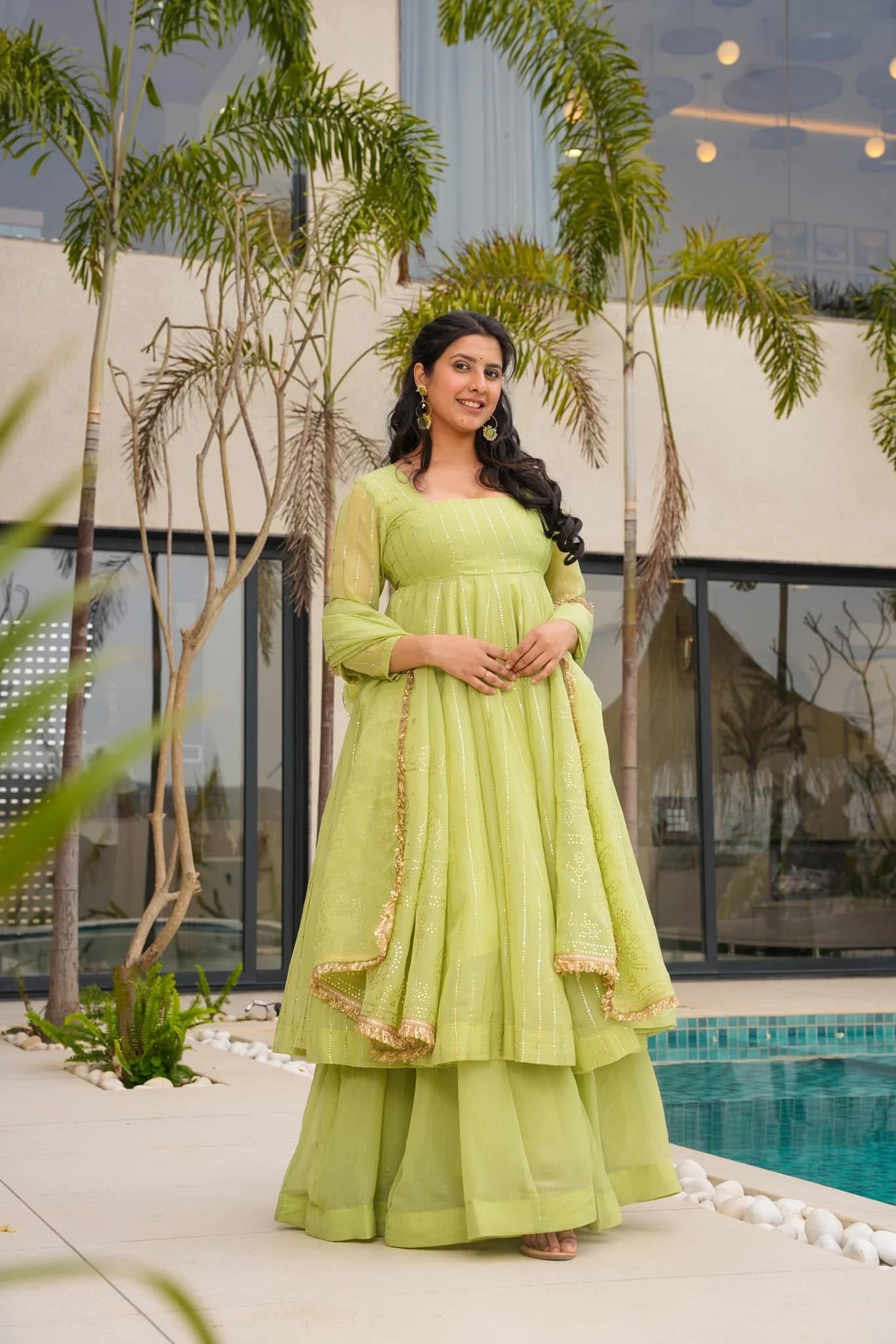 Mint Glow Suit Set