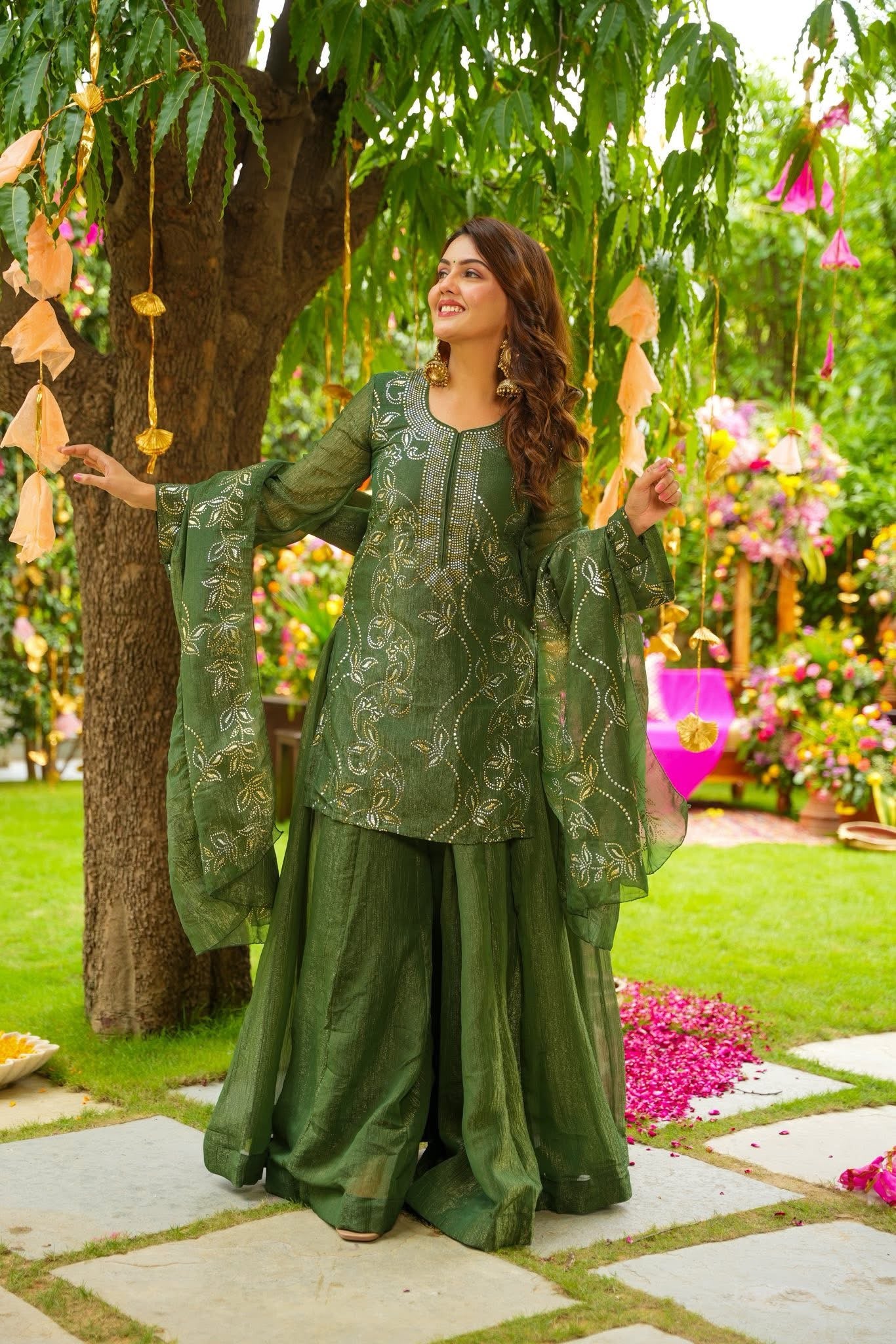Moss Grace Kurta Set - Image 3