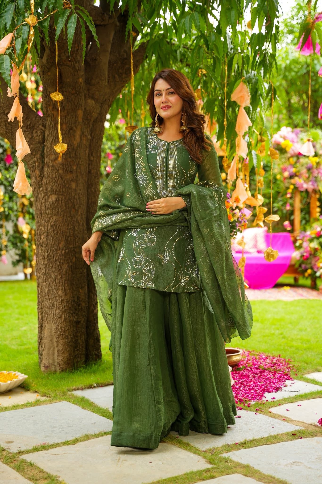 Moss Grace Kurta Set - Image 4