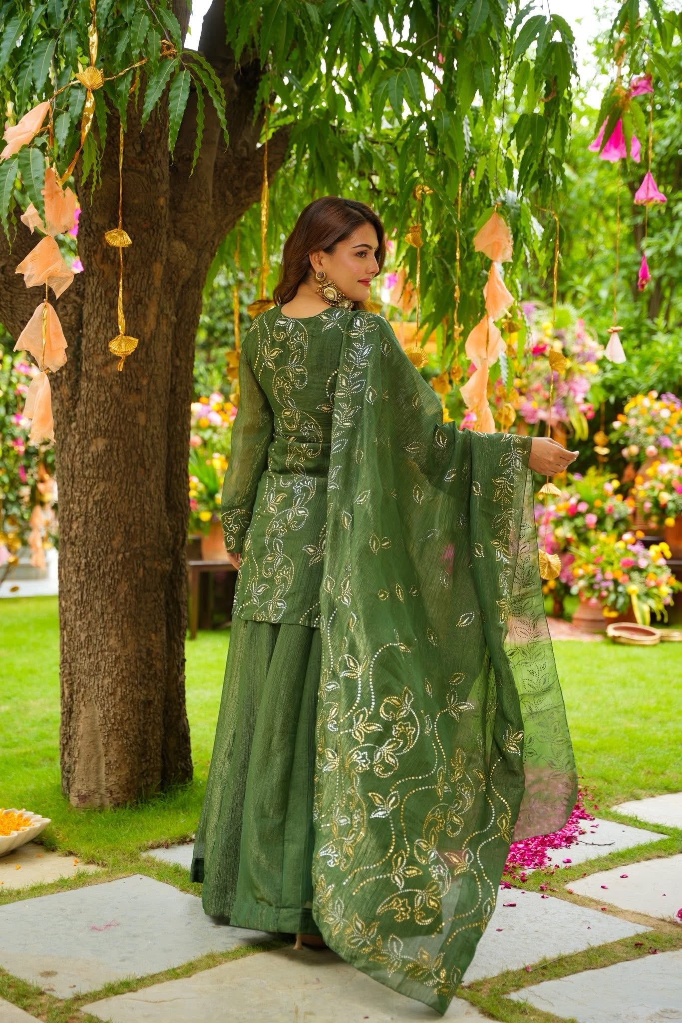 Moss Grace Kurta Set - Image 5