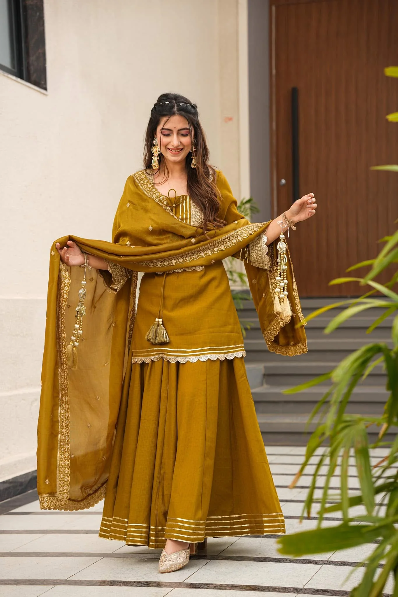 New Rustic elegance short kurta set - Image 4