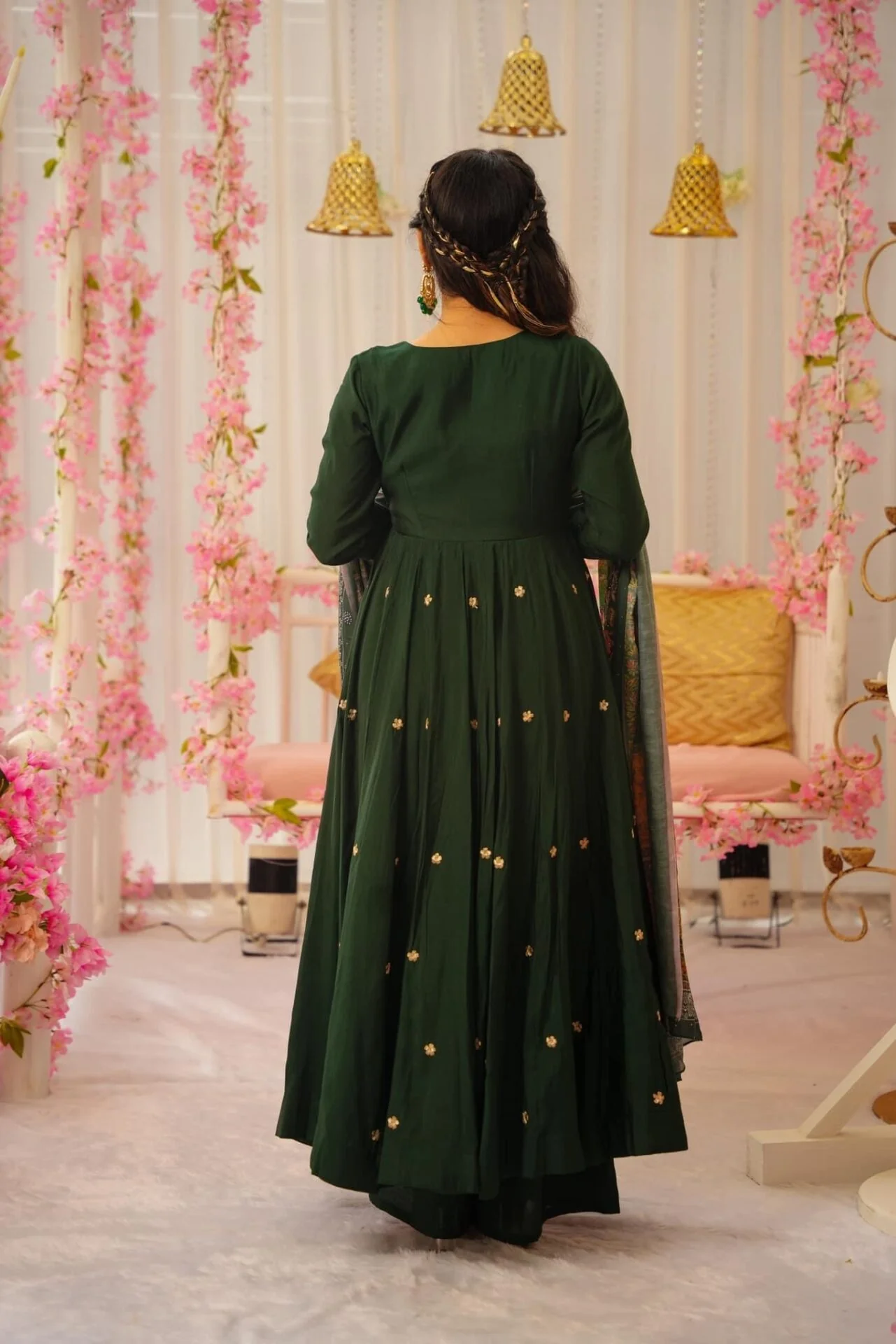 Nusrat muslin suit set - Image 3