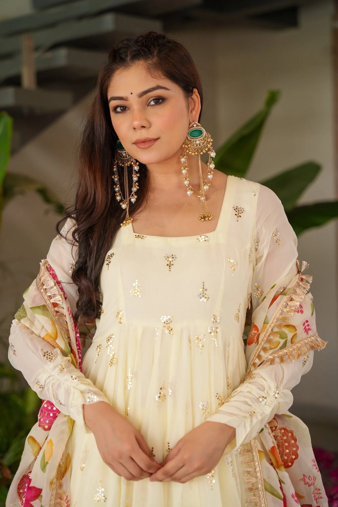 Phoolzaib Organza Festive Suit Set - Image 6