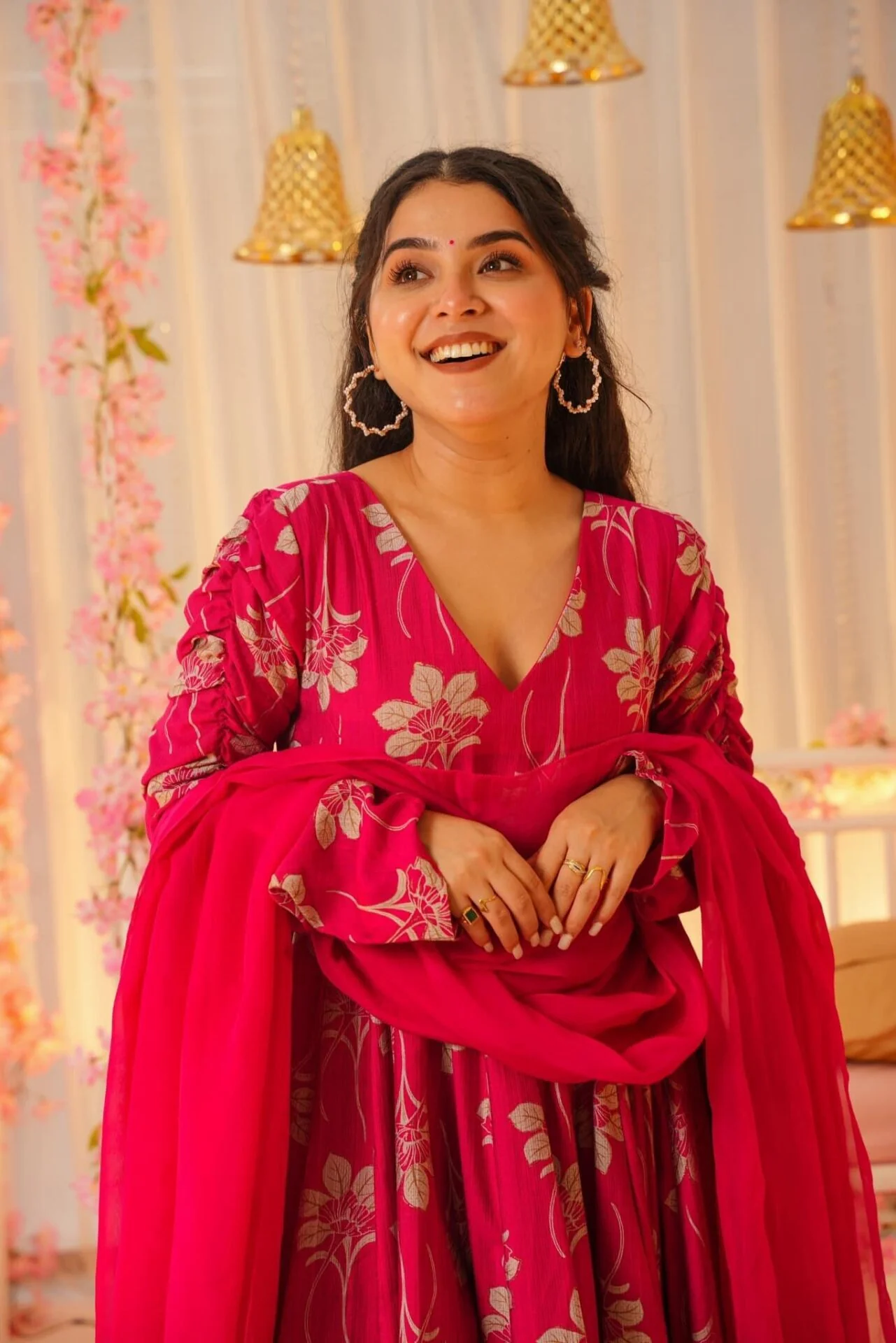 Pink leaf aura suit set - Image 5