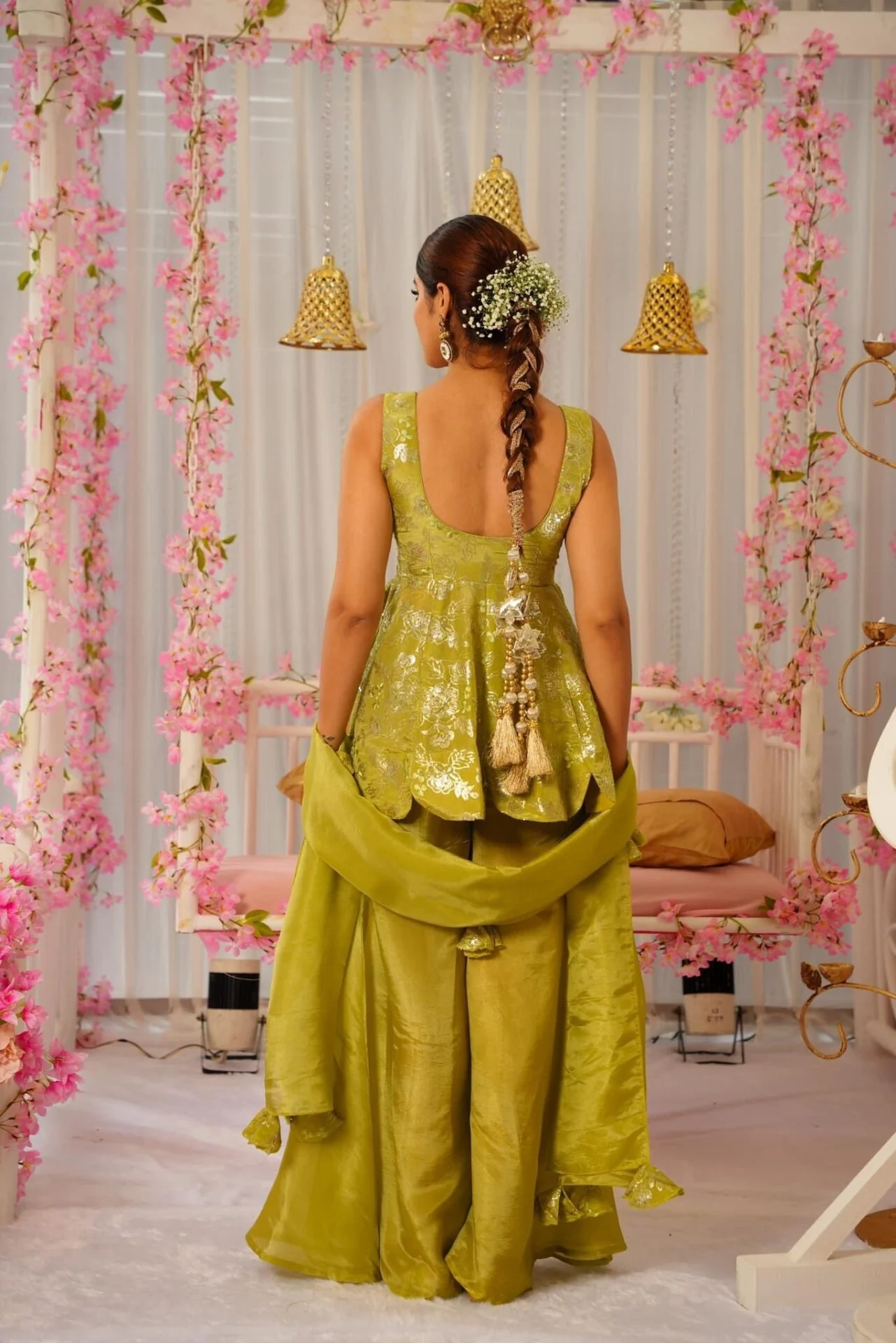 Platinum Mist short kurta set - Image 4