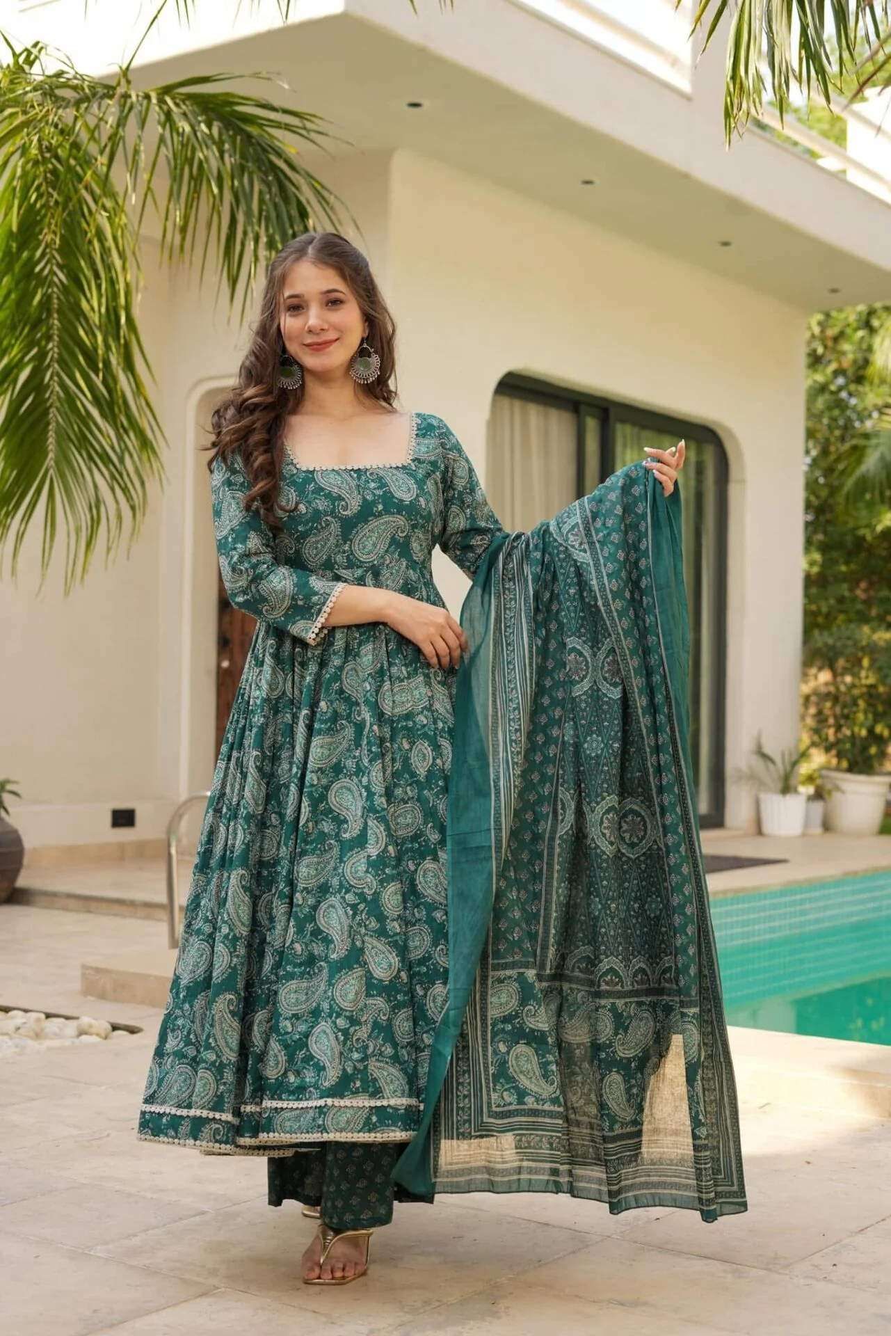 Pratibha cotton suit set - Image 3