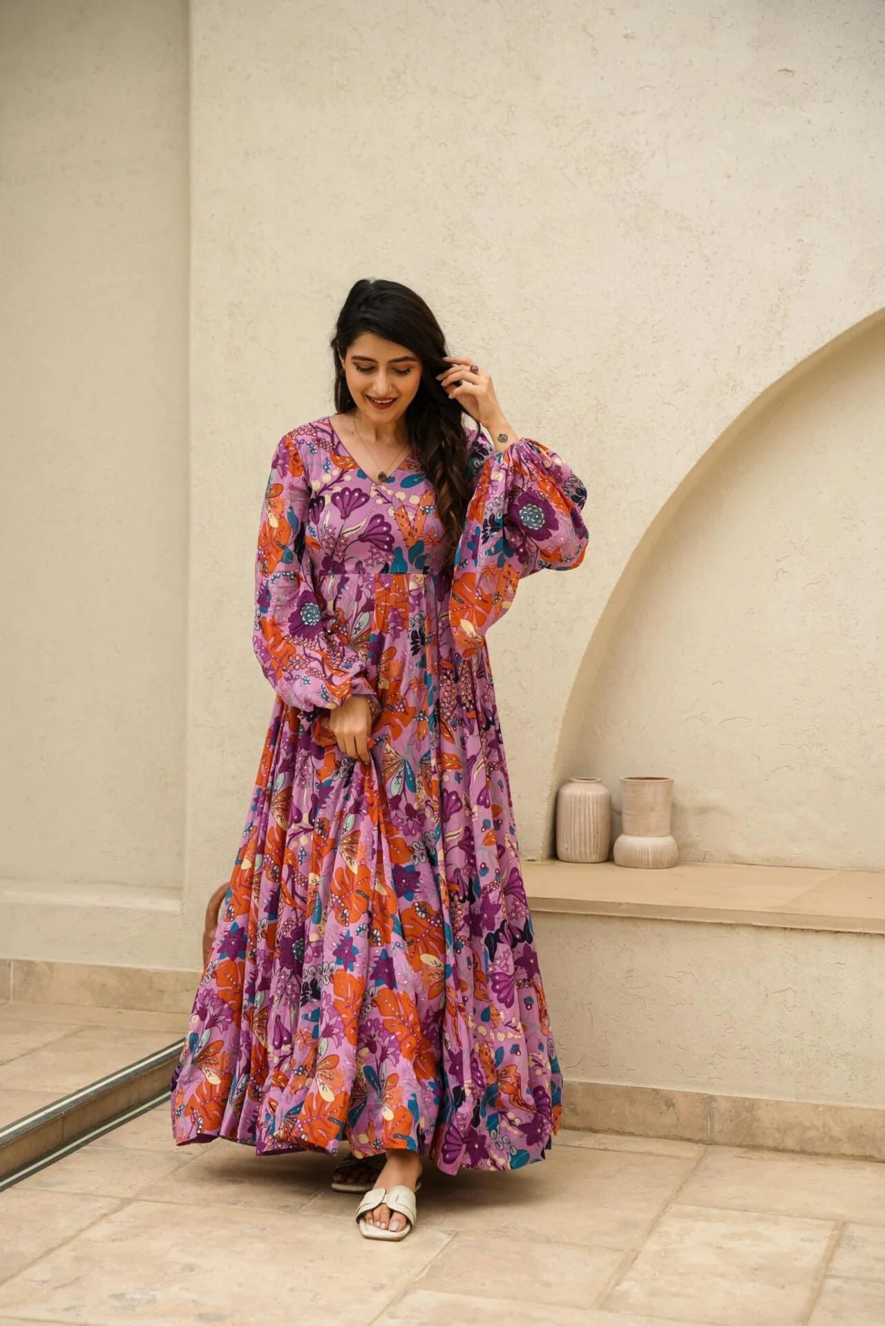 Purple glory chinon maxi - Image 3