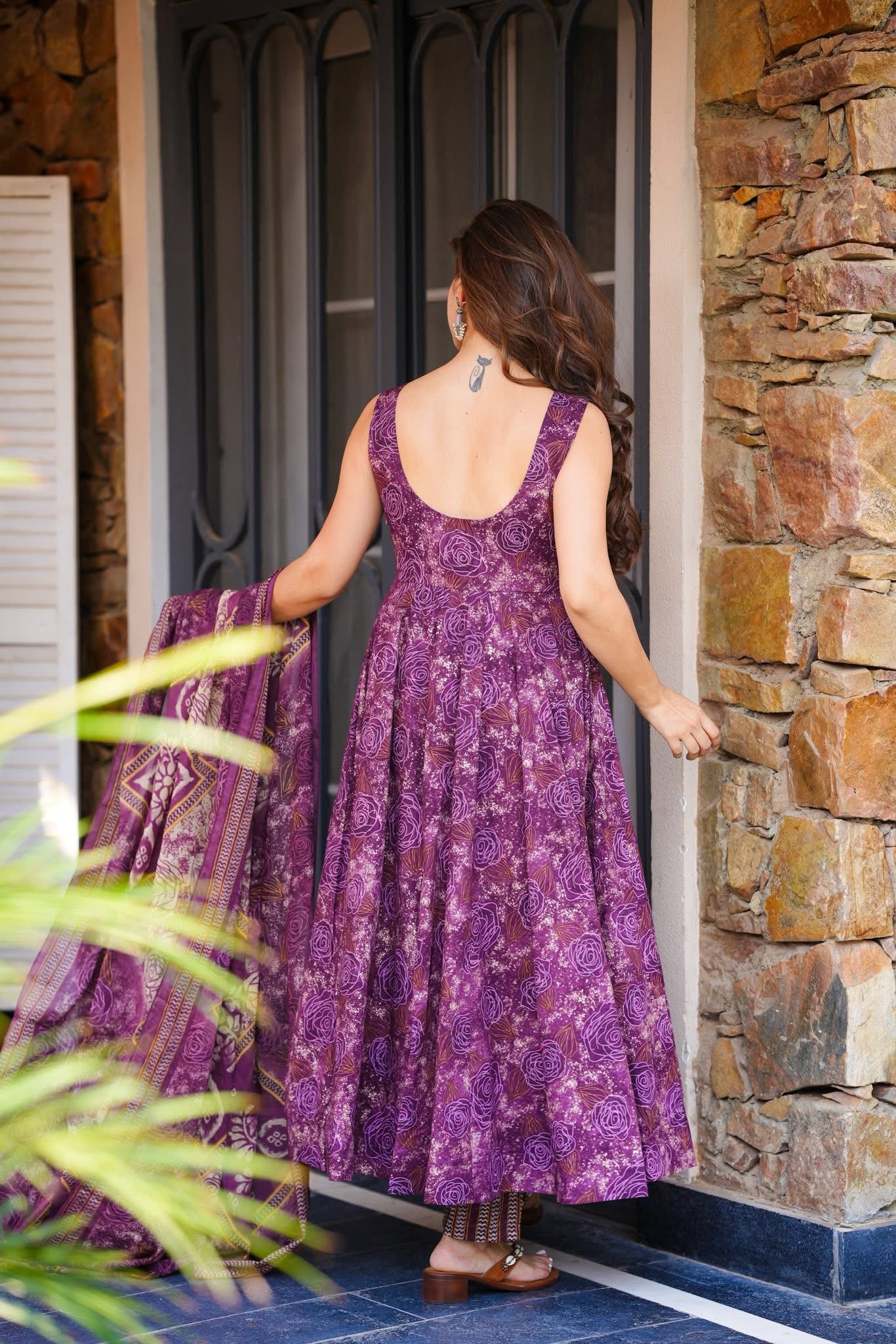 Pushkar Phool Cotton Suit Set - Image 4