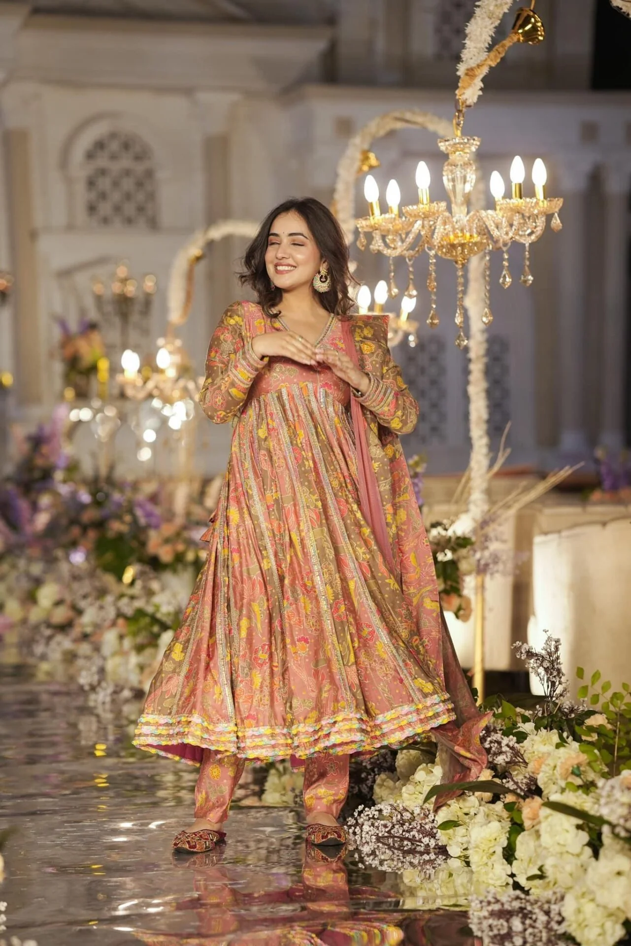 Rumi muslin heavy suit set - Image 2