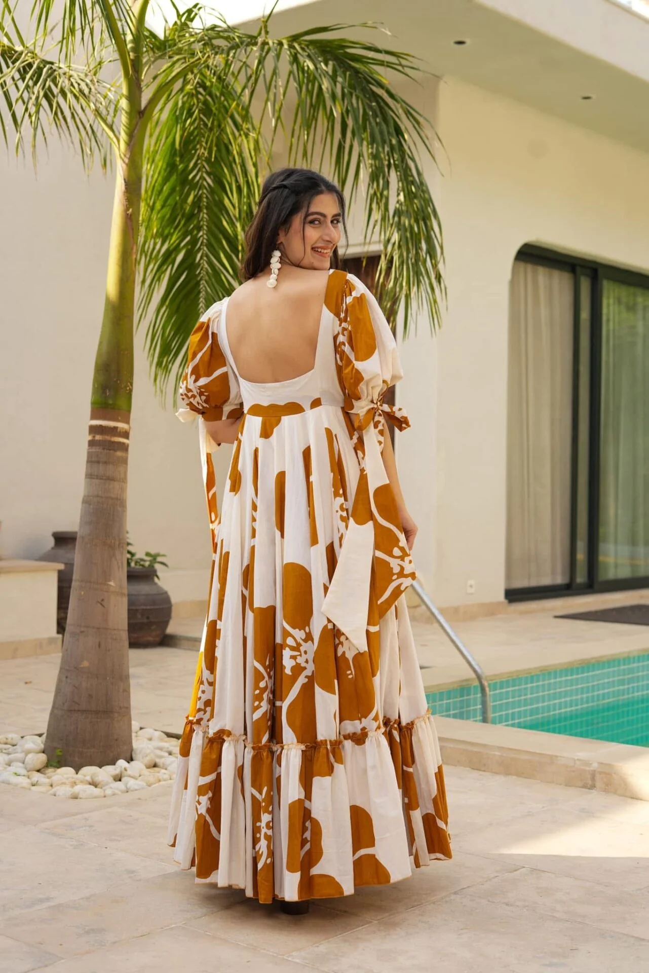 Sacred white cotton maxi - Image 4