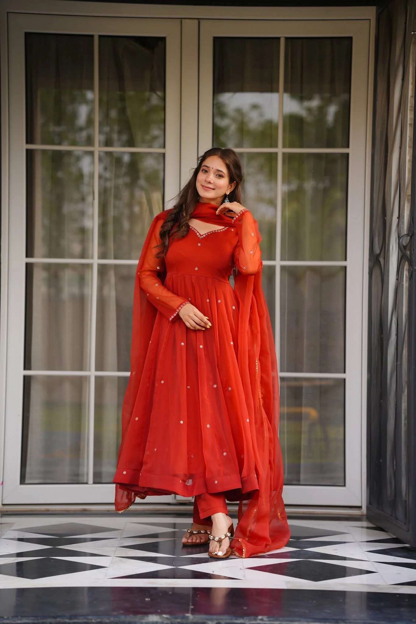 Saffron Sunset Suit Set - Image 2