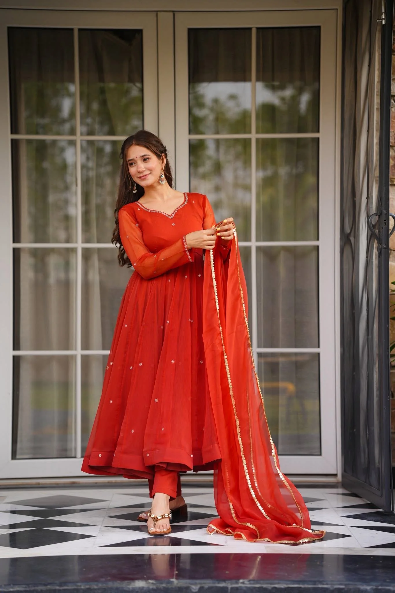 Saffron Sunset Suit Set - Image 4