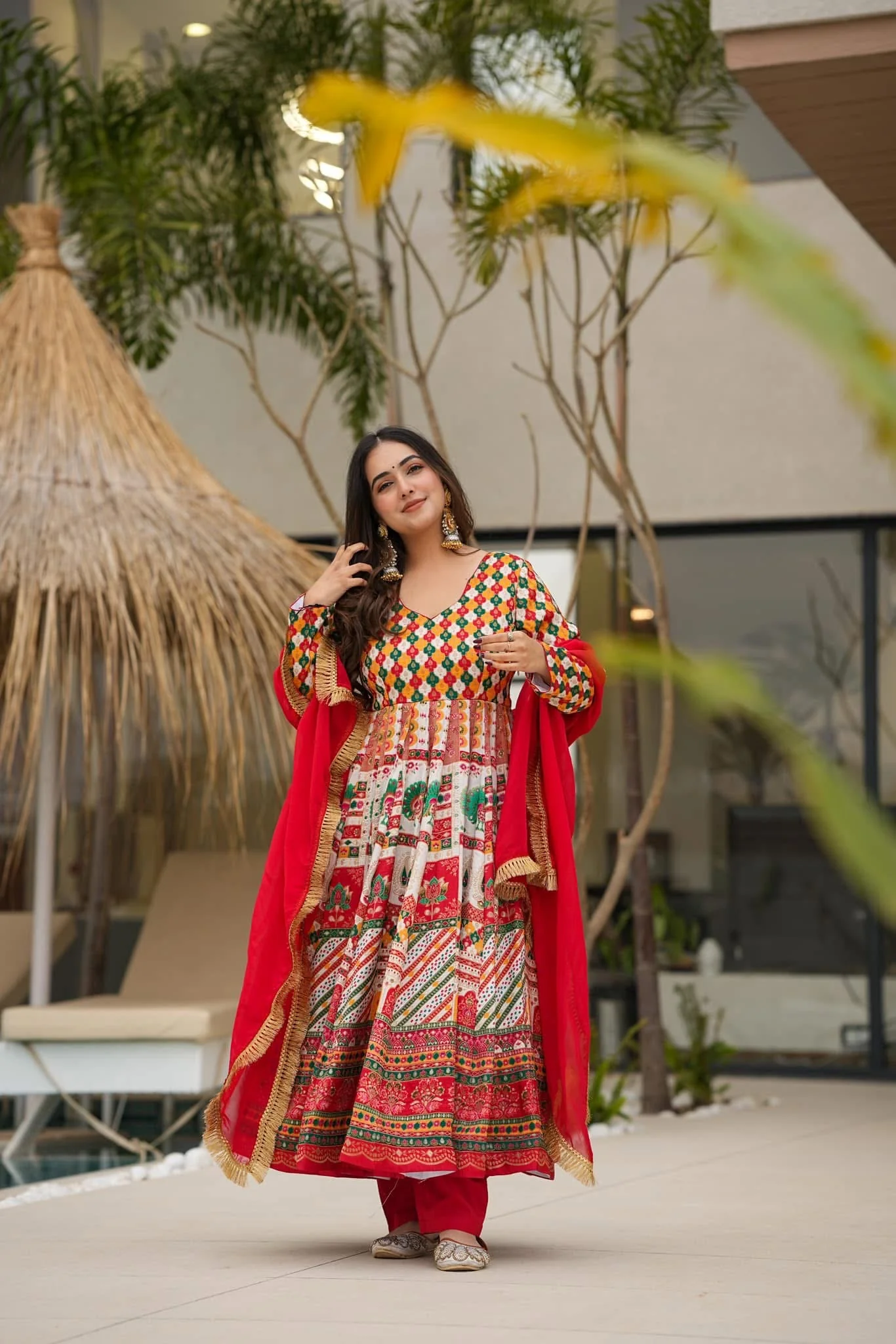 Santoshi silk suit set - Image 6
