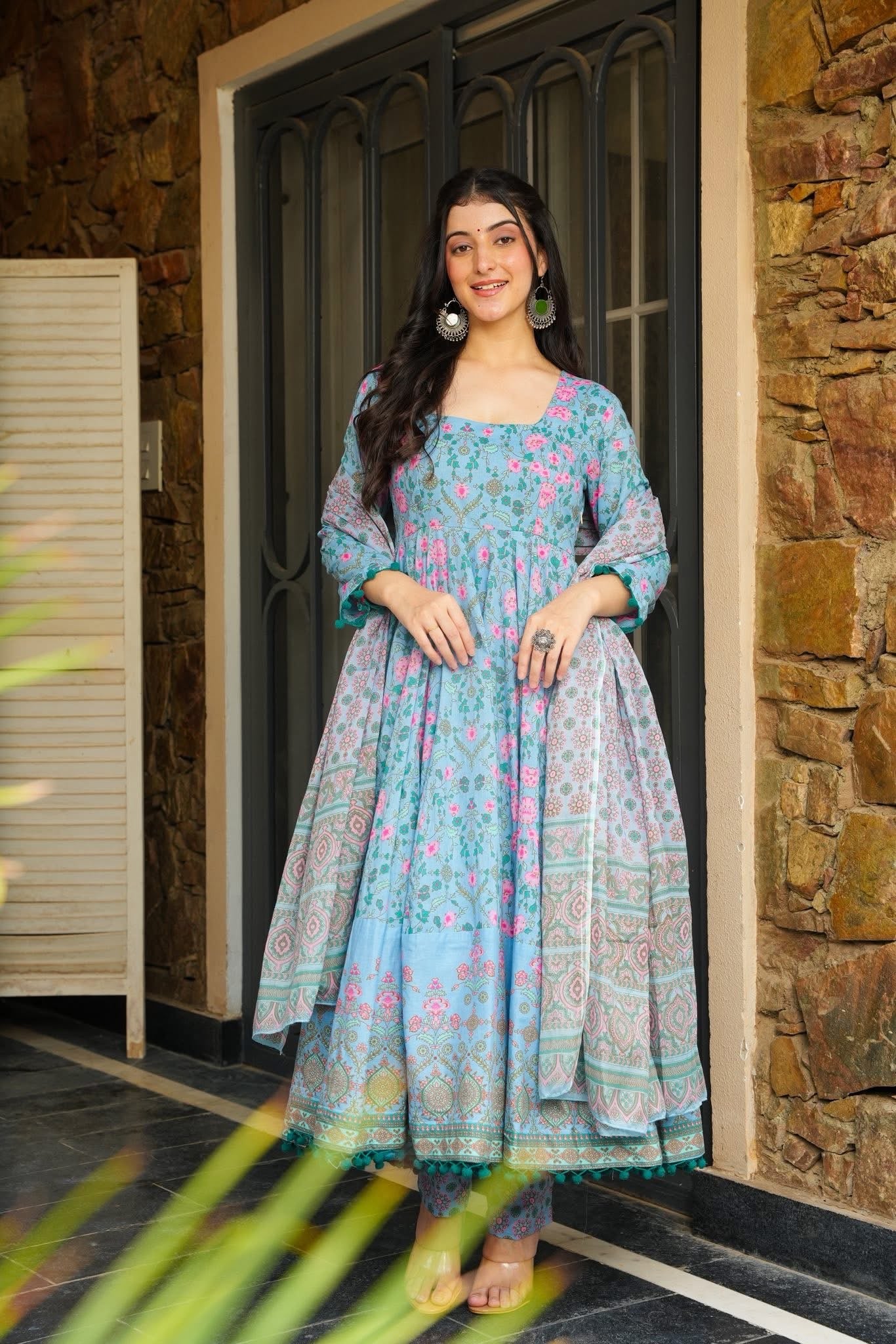 Shambhavi Grace Cotton Suit Set - Image 3