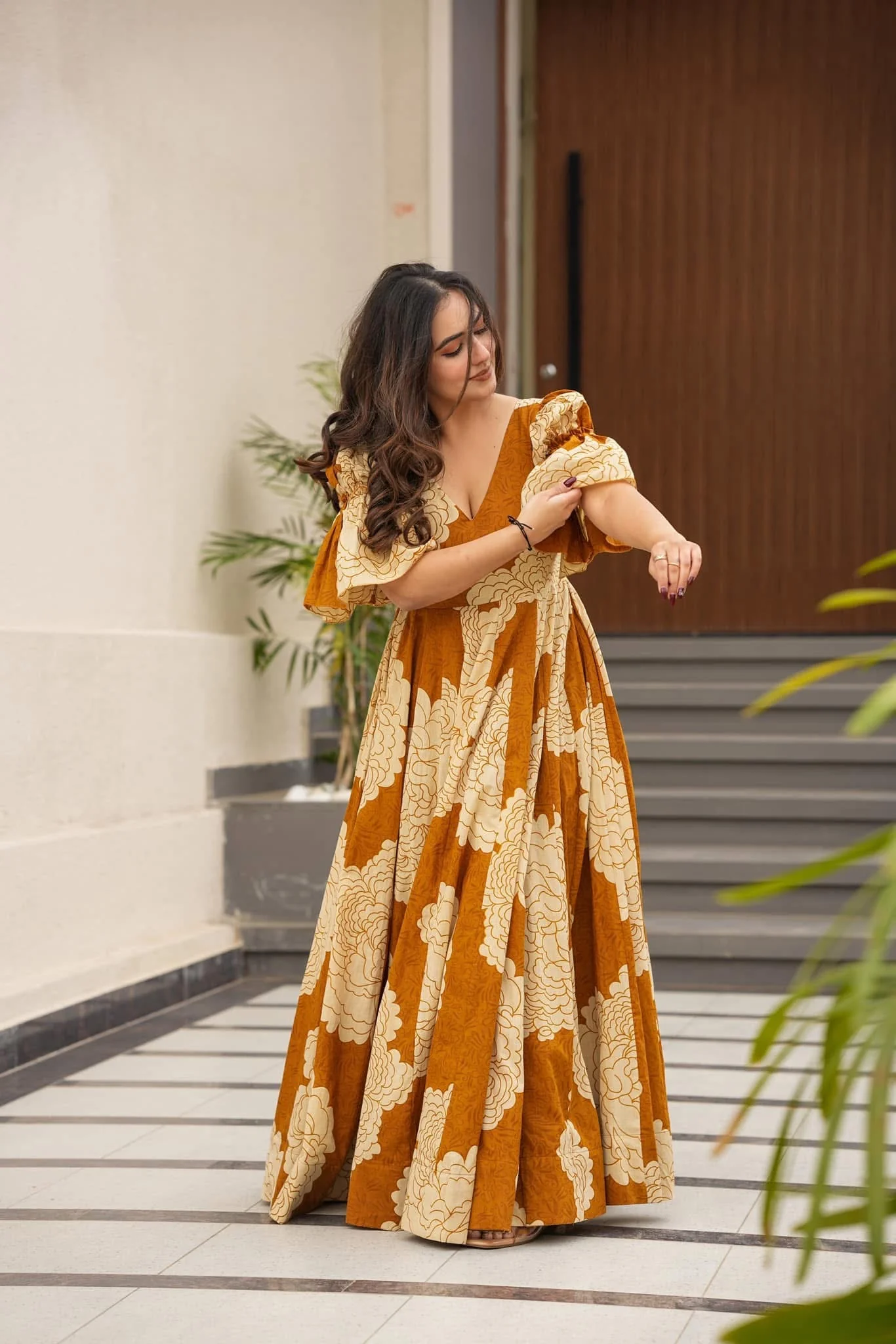 Sunflower cotton maxi - Image 3