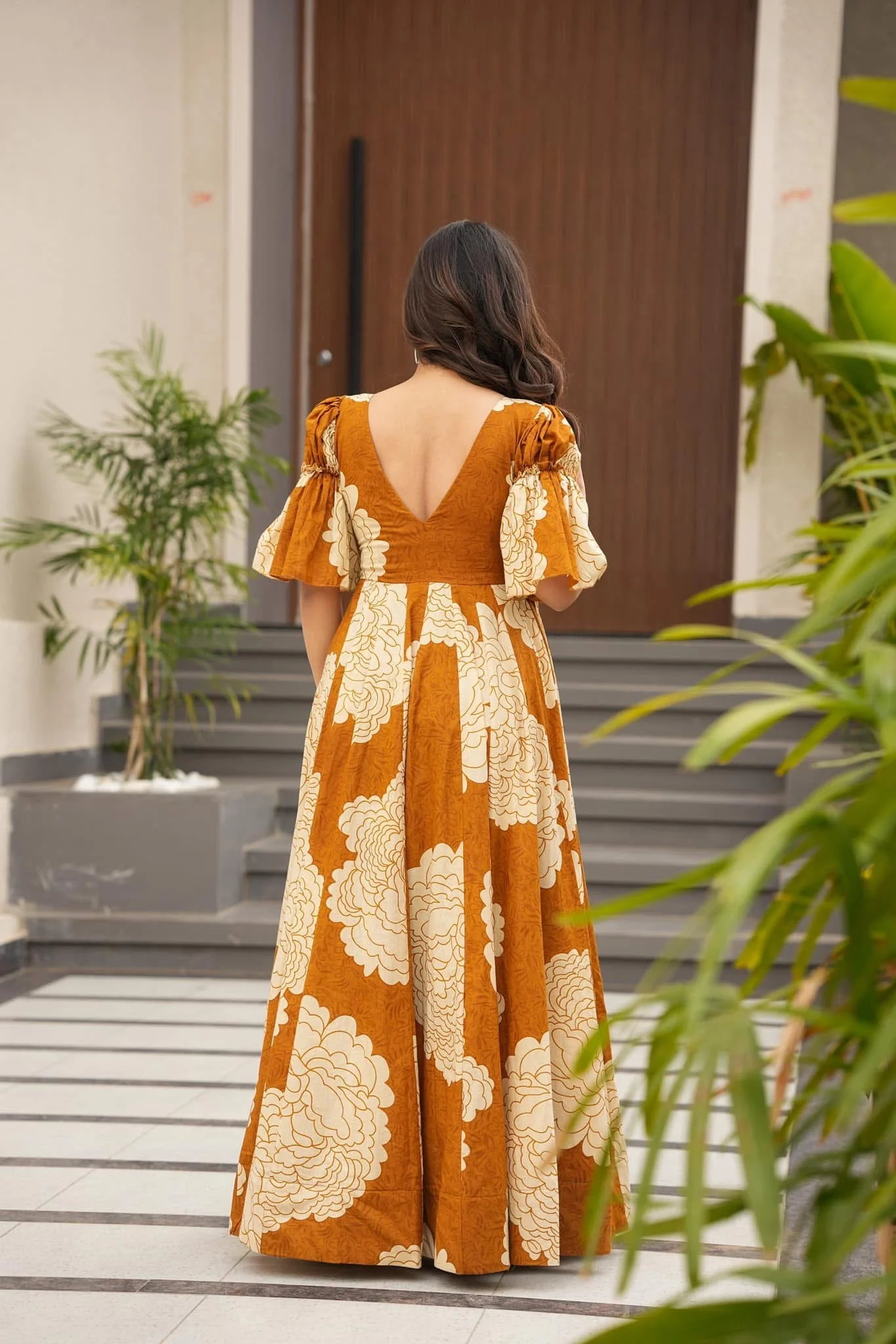 Sunflower cotton maxi - Image 4